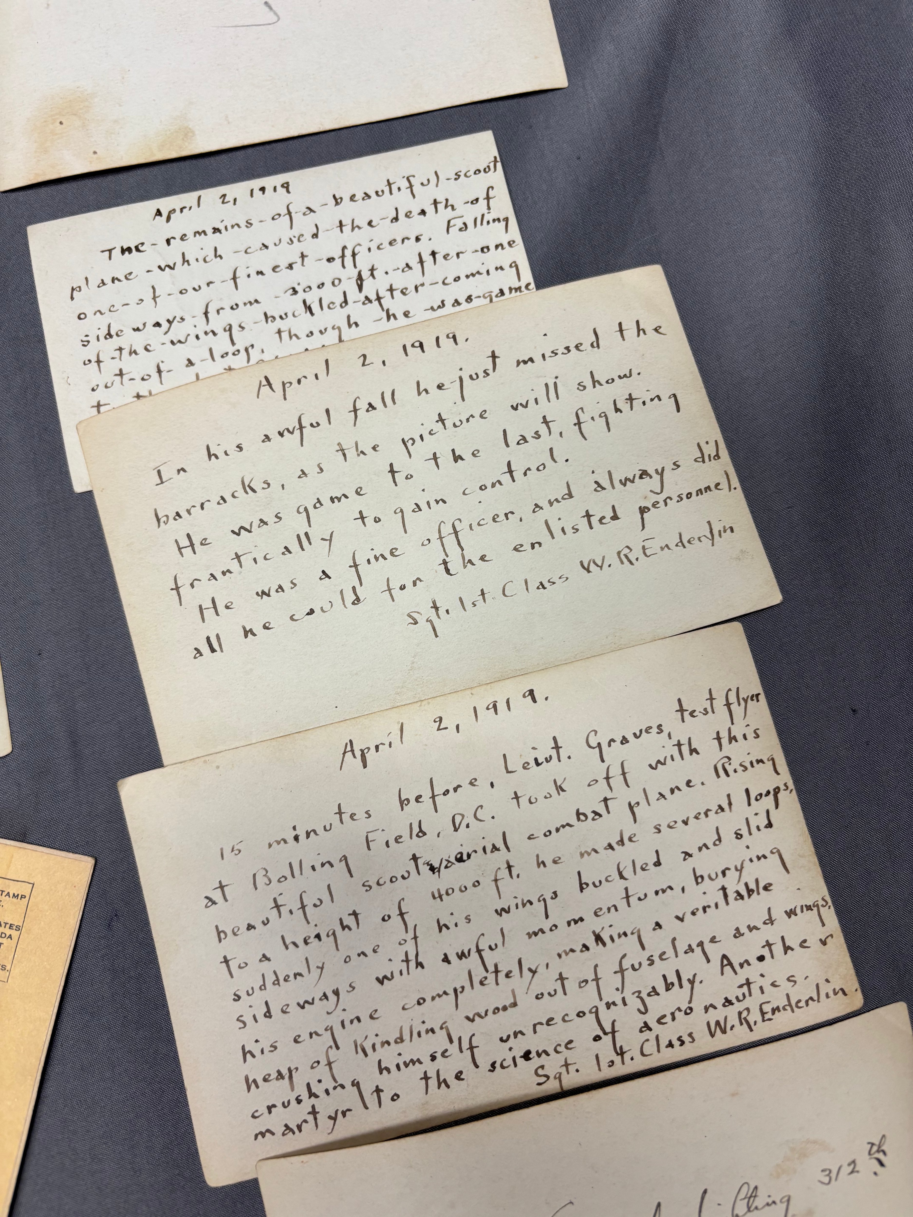 WWI ERA AERODOME AIR CORPS PHOTO GROUPING — image 7