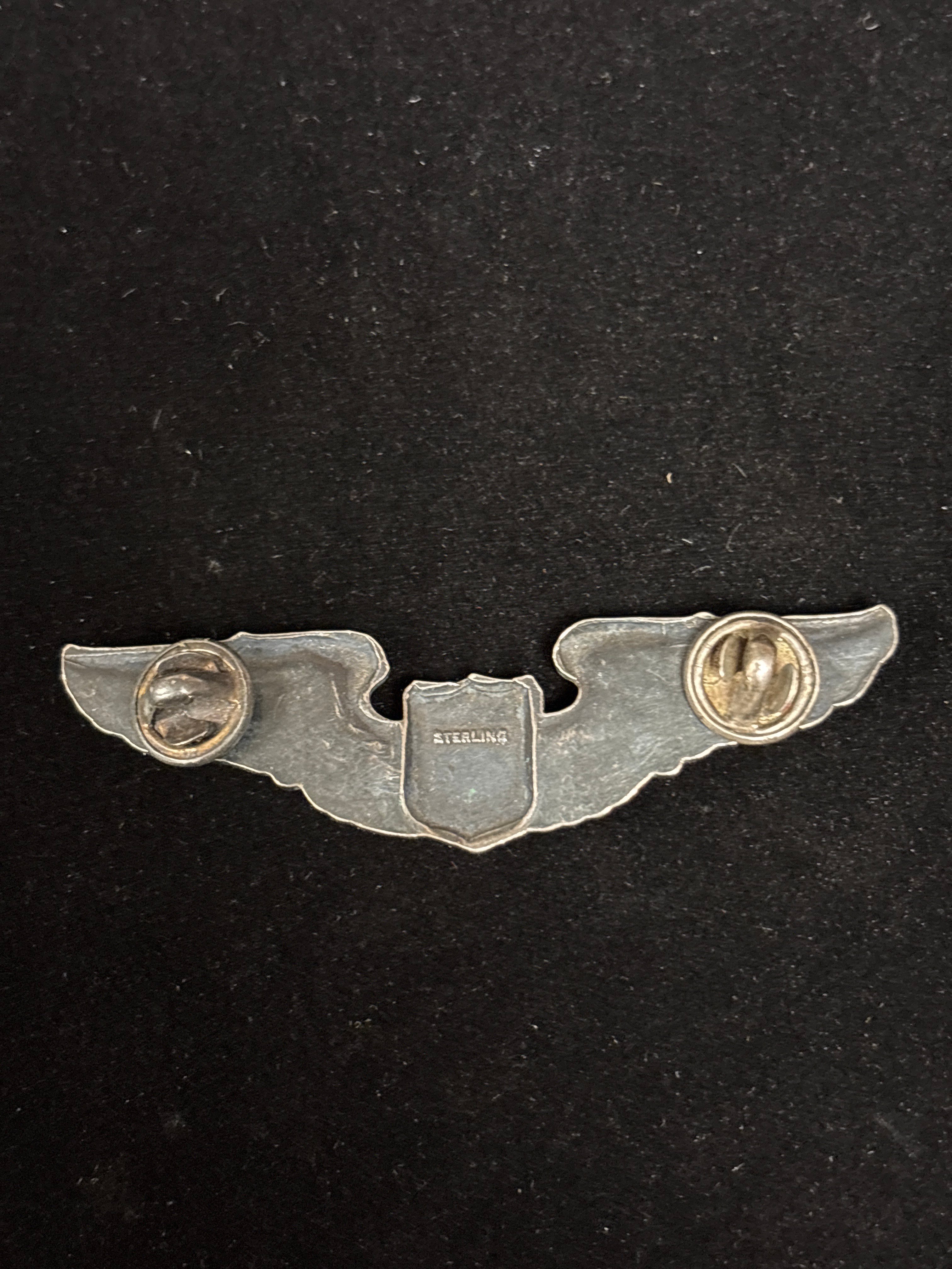 WWII US AIR CORPS PILOT WINGS — image 2