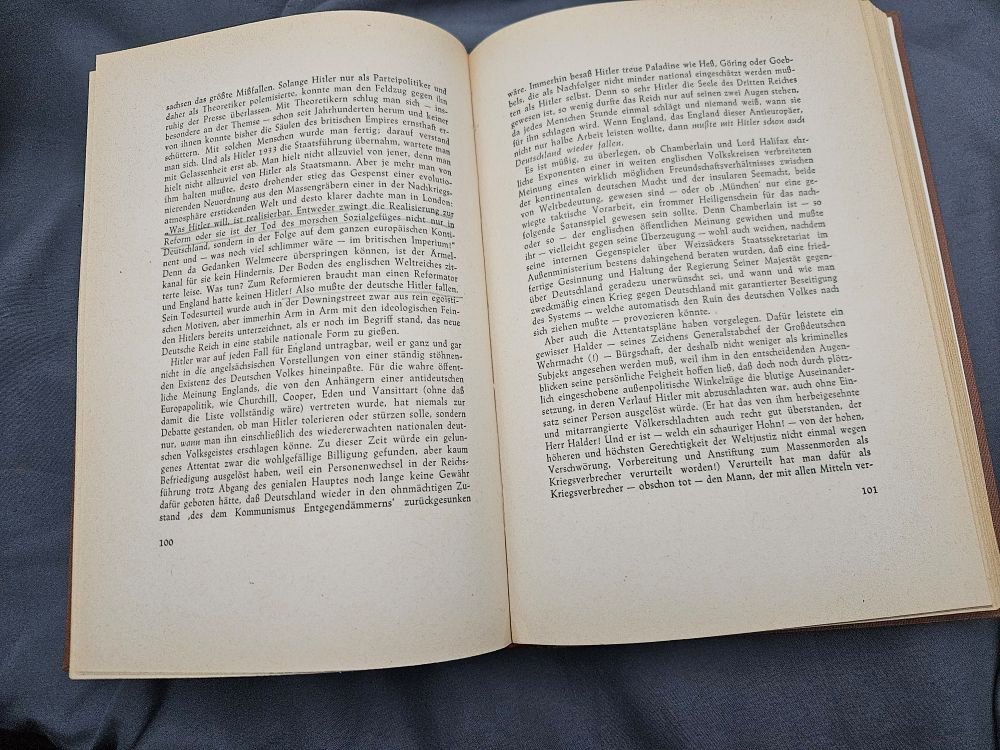 Rare German Post War Book on Adolf Hitler — image 10