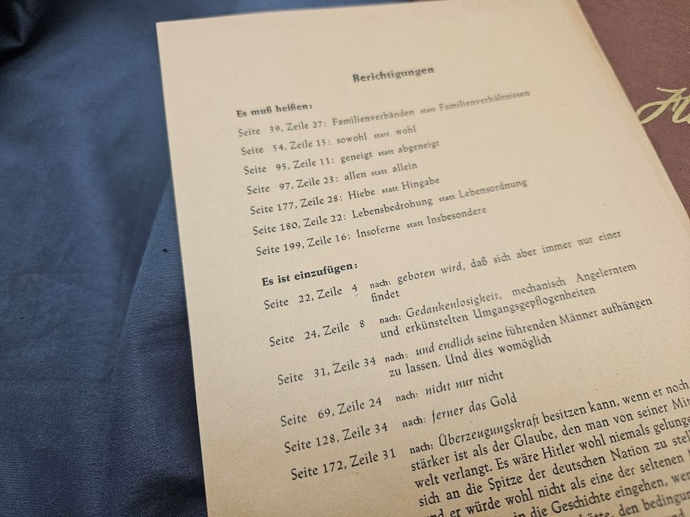 Rare German Post War Book on Adolf Hitler — image 6