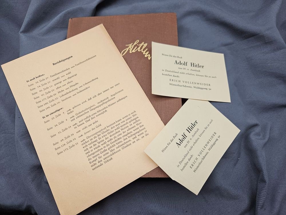 Rare German Post War Book on Adolf Hitler — image 7