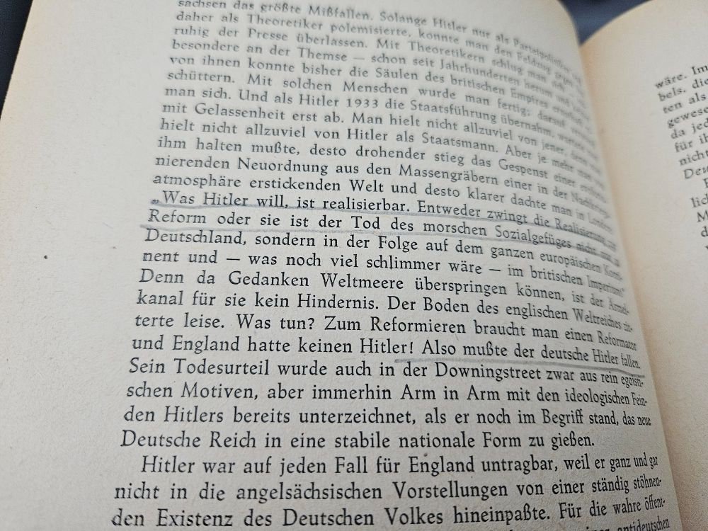 Rare German Post War Book on Adolf Hitler — image 8