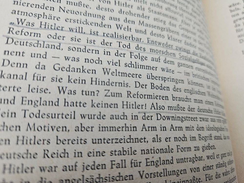 Rare German Post War Book on Adolf Hitler — image 9