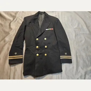 WWII US Navy Officer Uniform. In fair condition