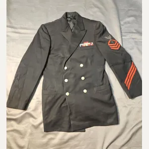 Cold War Era USN Navy CPO Medical Tunic