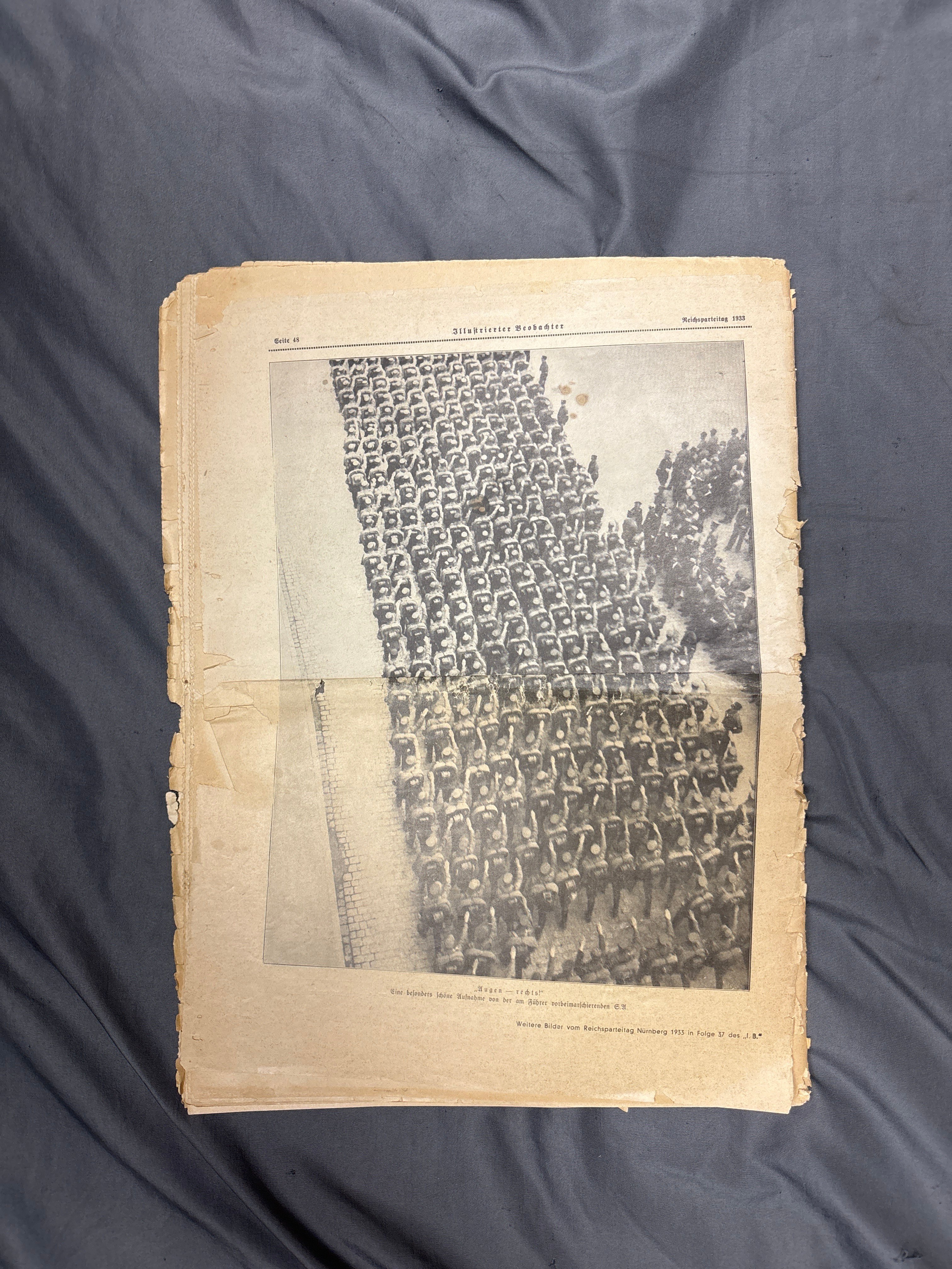 WWII German JB Illustrierter Beobachter 1933 Rally Special Edition — image 6