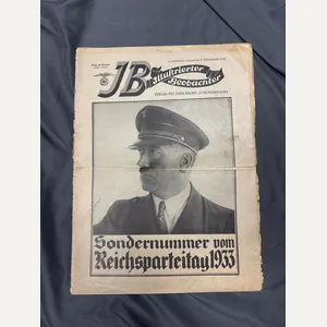 WWII German JB Illustrierter Beobachter 1933 Rally Special Edition