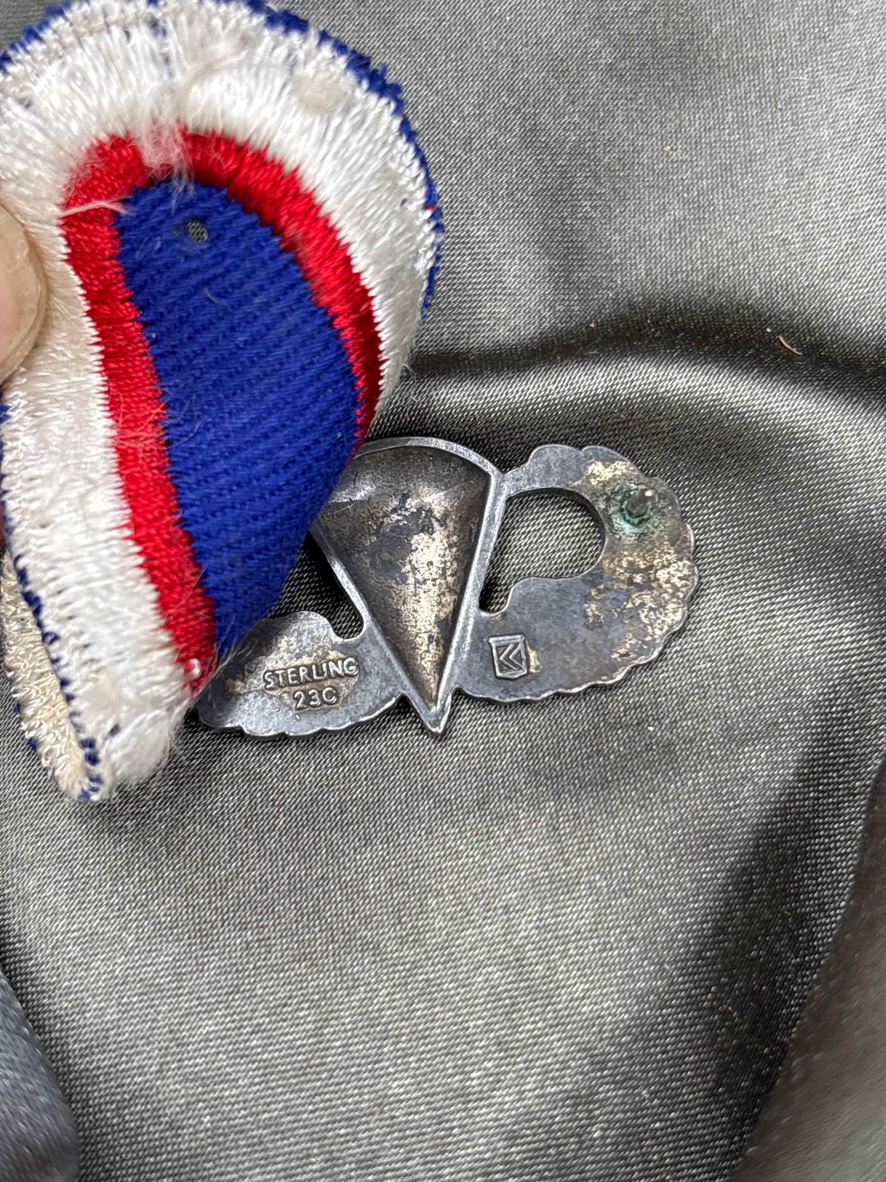 1950's 11TH AIRBORNE JUMP WINGS — image 3