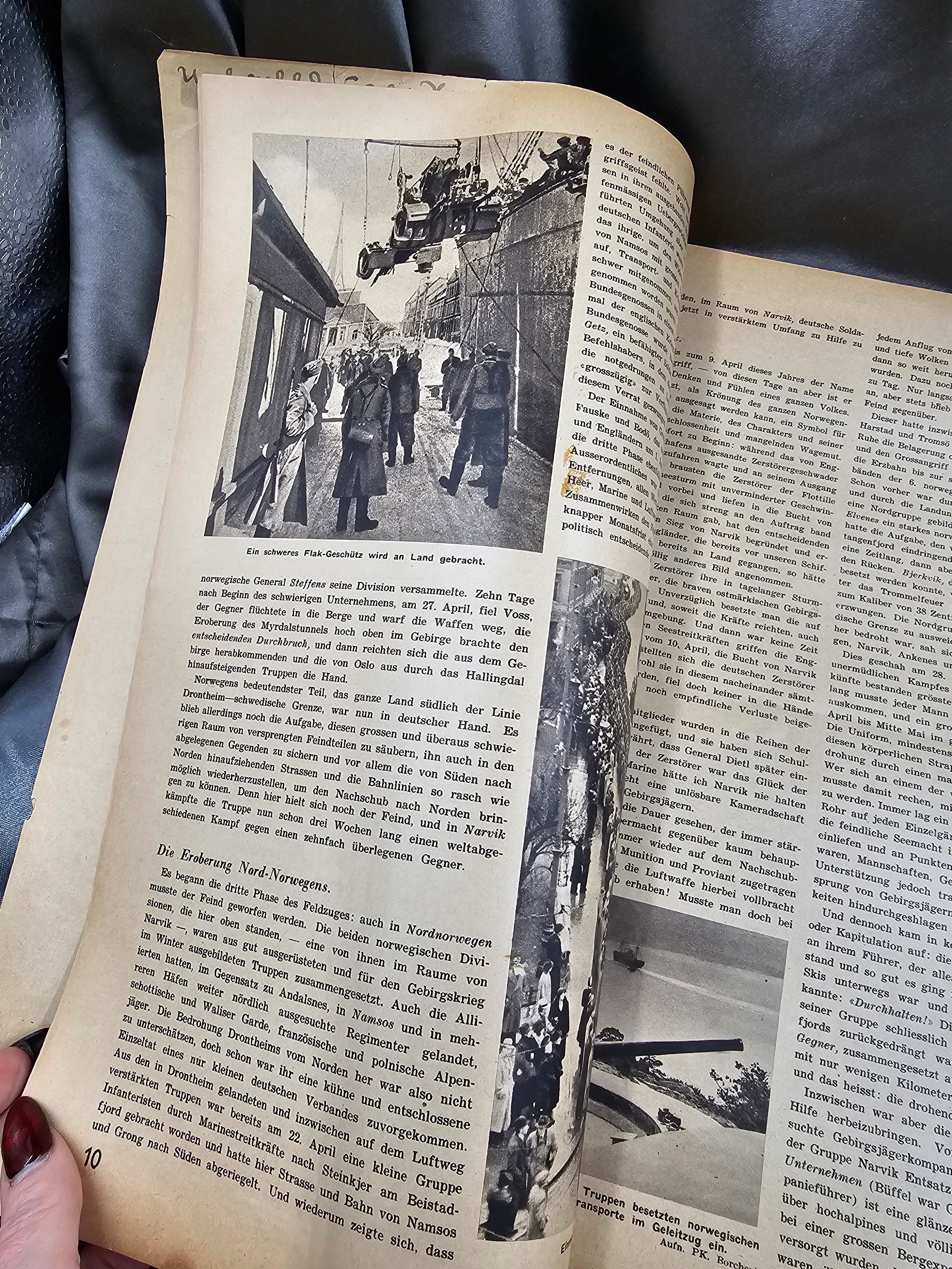 WWII GERMAN BATTLE OF NORWAY COMMEMORATIVE PUBLICATION — image 3