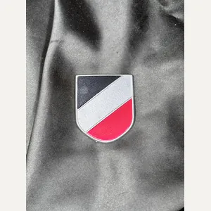 WWII GERMAN PITH HELMET SHIELD