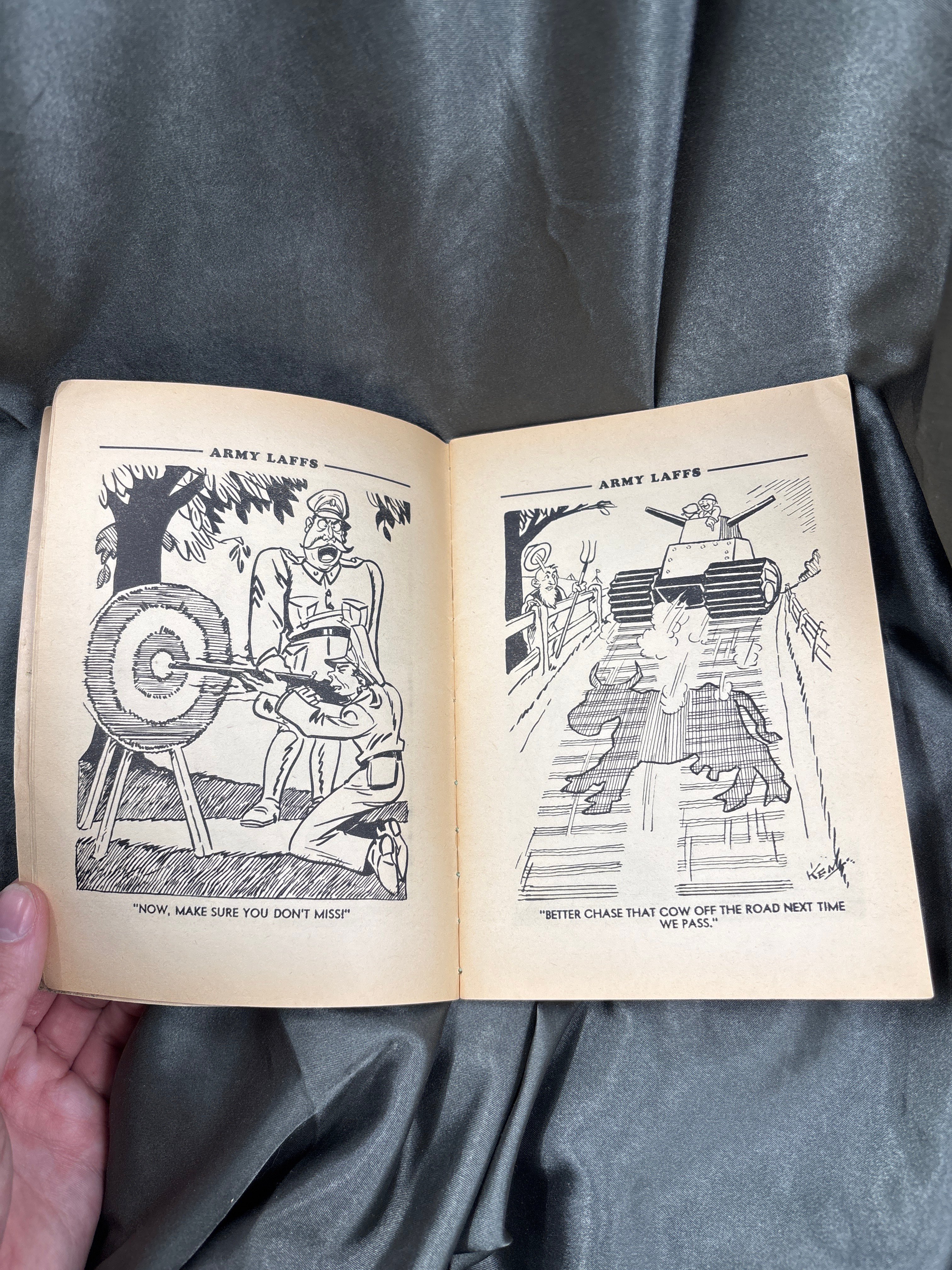 WWII ARMY LAFFS COMIC BOOK — image 3
