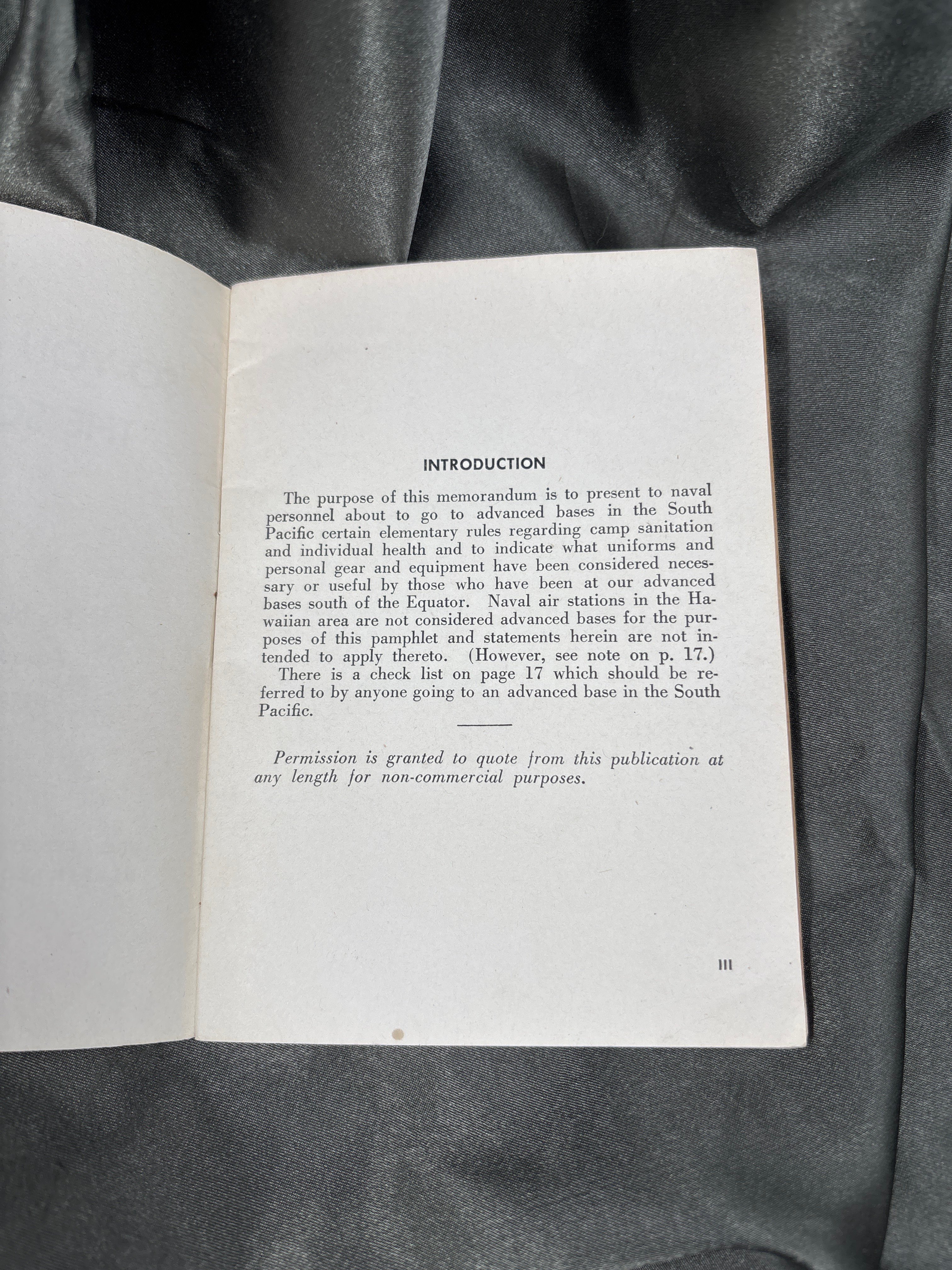 WWII SO YOU ARE GOING TO THE SOUTH PACIFIC BOOKLET — image 2