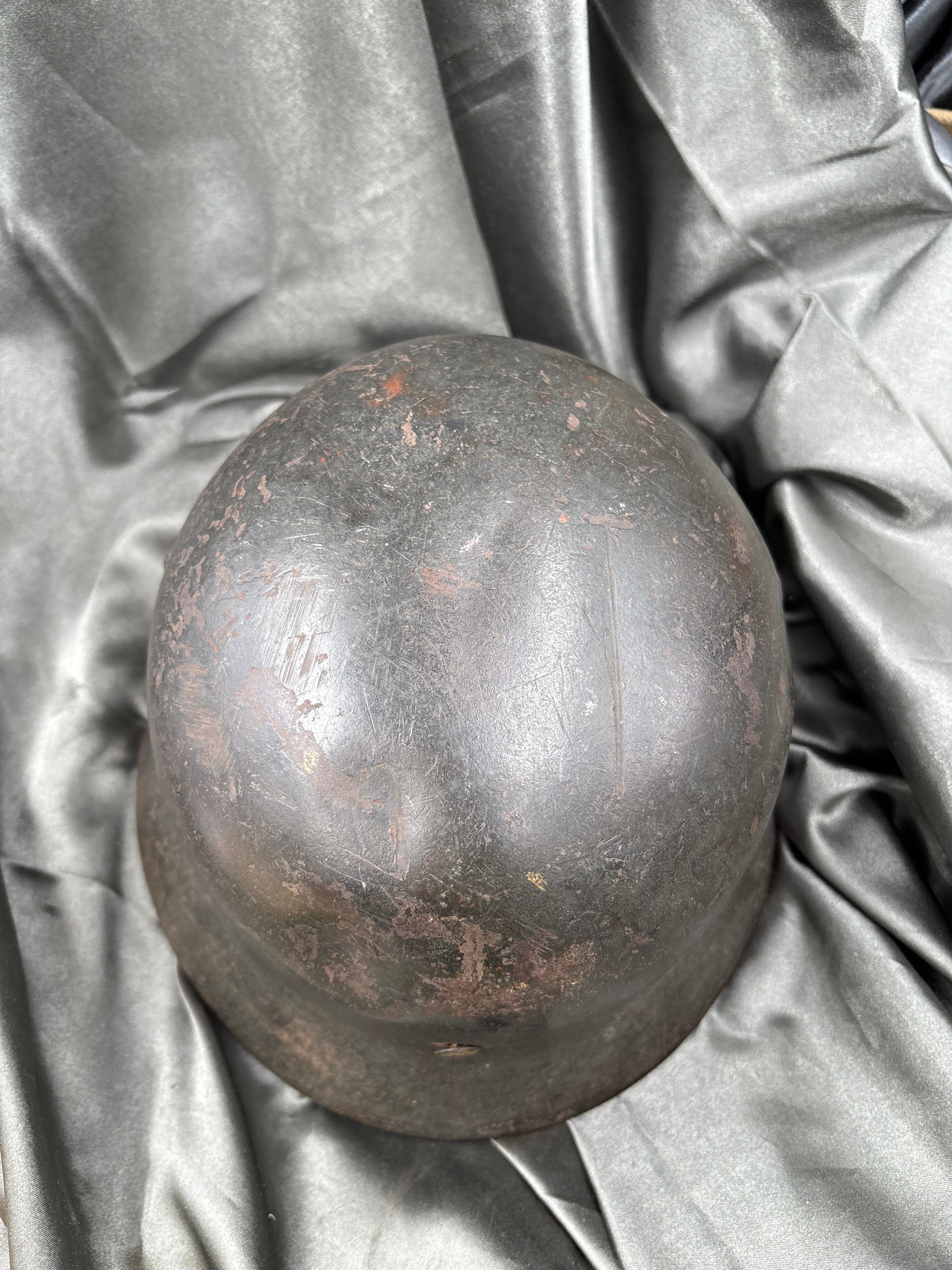 WWII GERMAN M35 HELMET — image 4