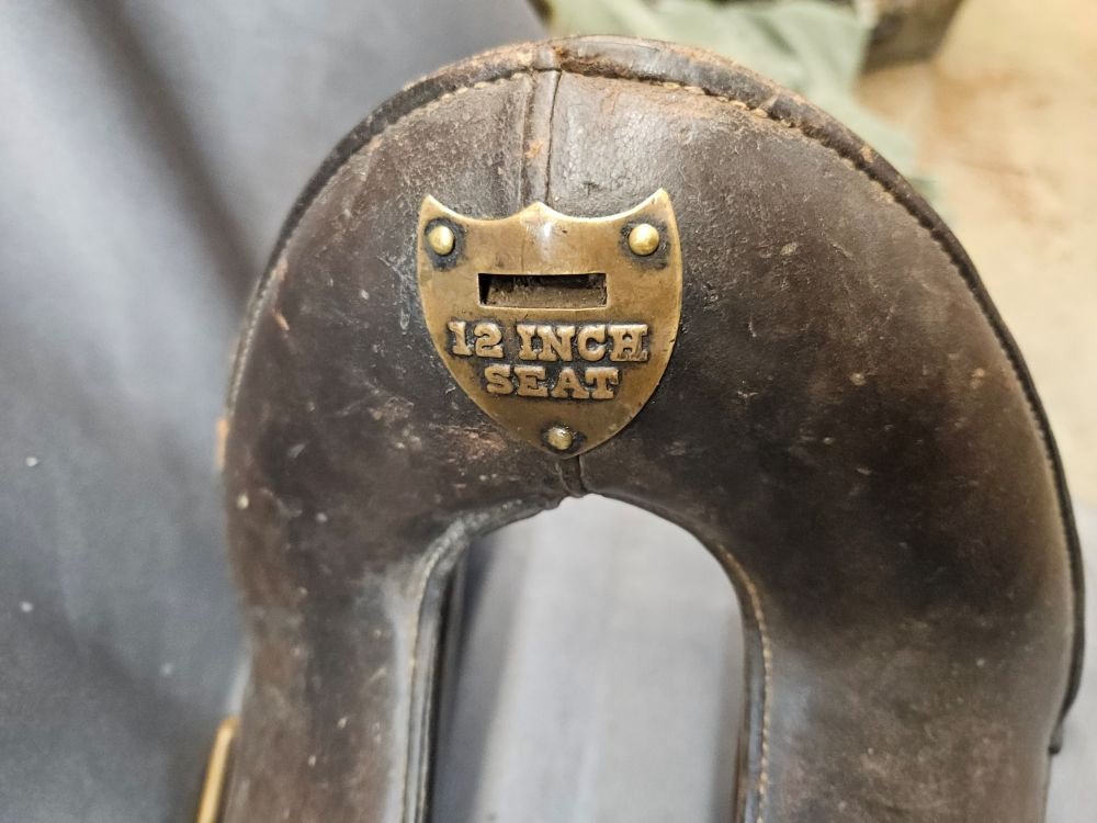 WWI Era Model 1858 12 Inch McClellan Cavalry Saddle — image 4