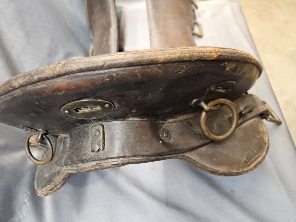 WWI Era Model 1858 12 Inch McClellan Cavalry Saddle — image 6