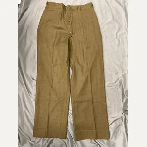 WWII US FRENCH MADE CLASS A WOOL TROUSERS 33x34