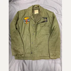 VIETNAM WAR ERA US NAVY A-2 DECK JACKET SIZE LARGE …
