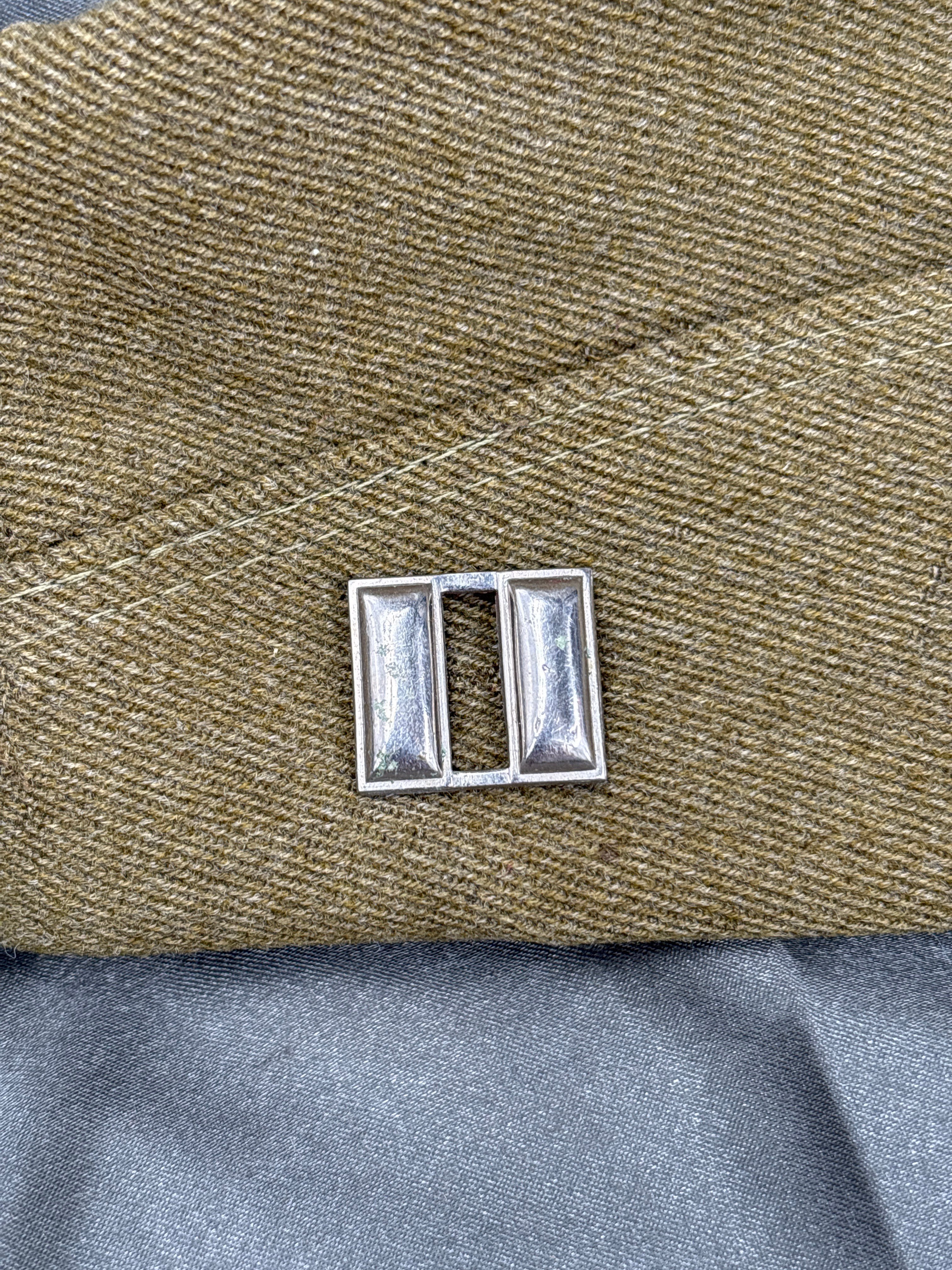 INTERWAR ERA OFFICER CAPTAIN OVERSEAS CAP — image 2
