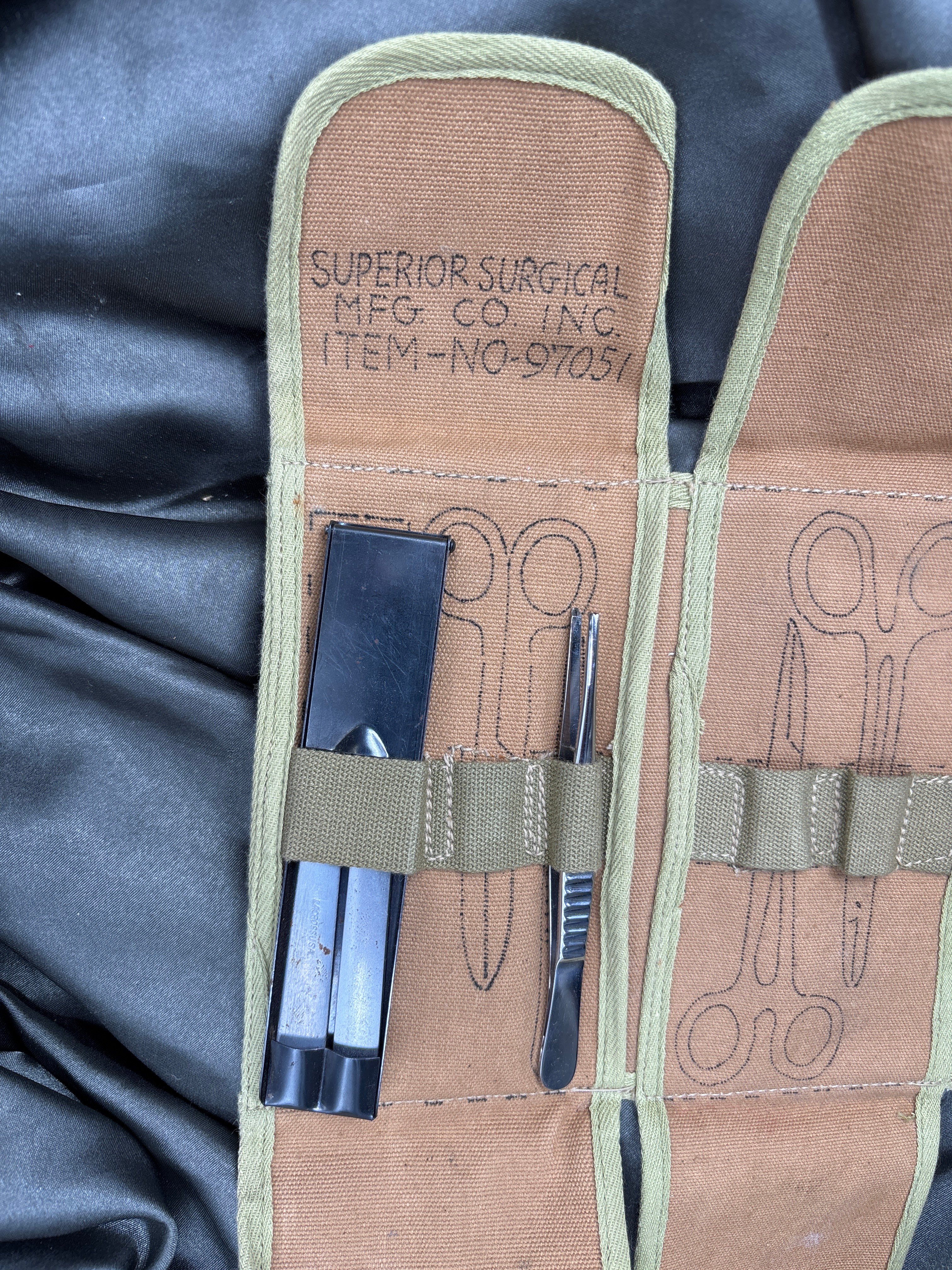 WWII US MEDICAL OFFICER TOOL CASE — image 3