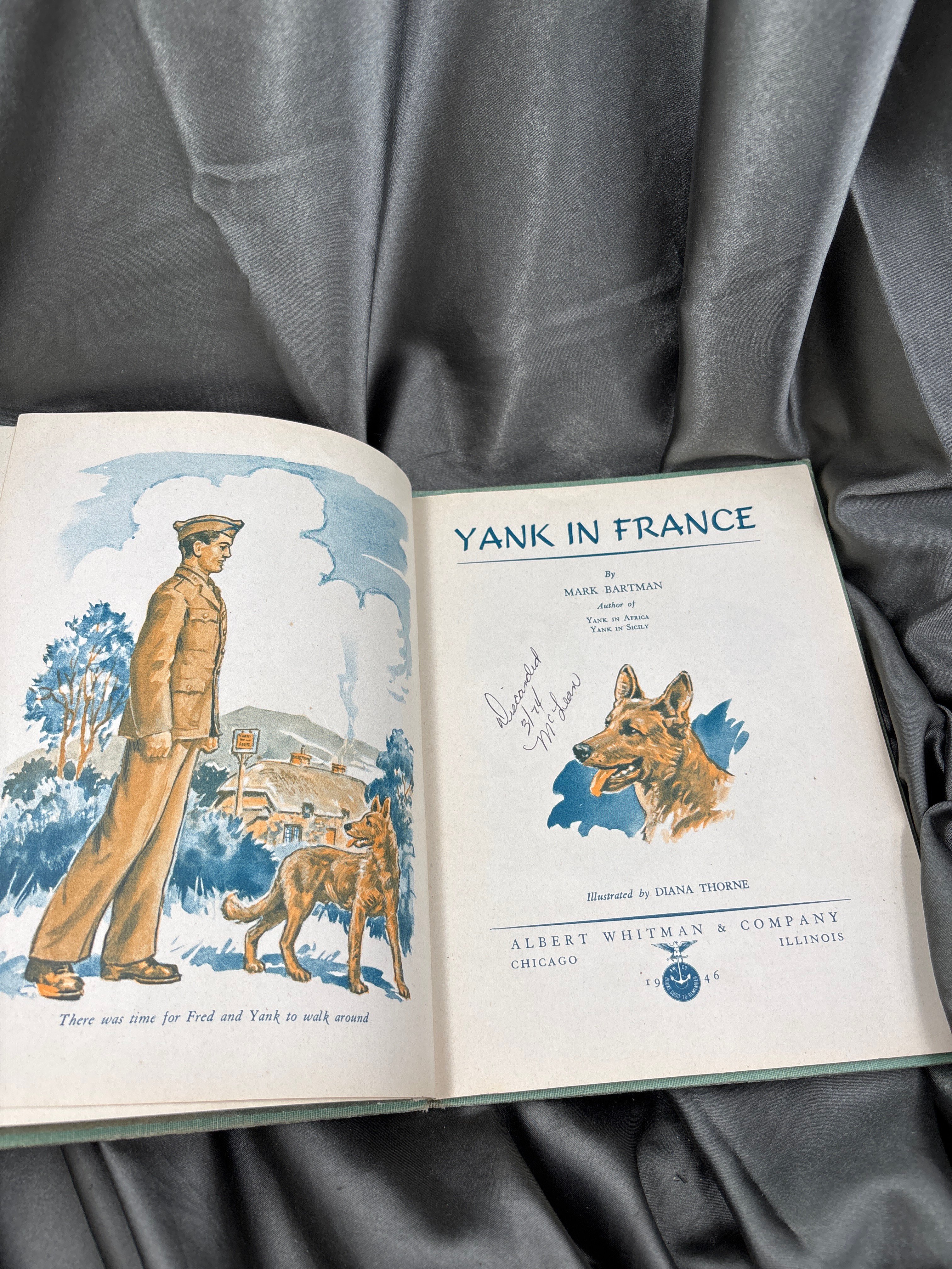 WWII CHILDREN BOOK YANK IN FRANCE 🇫🇷 — image 3