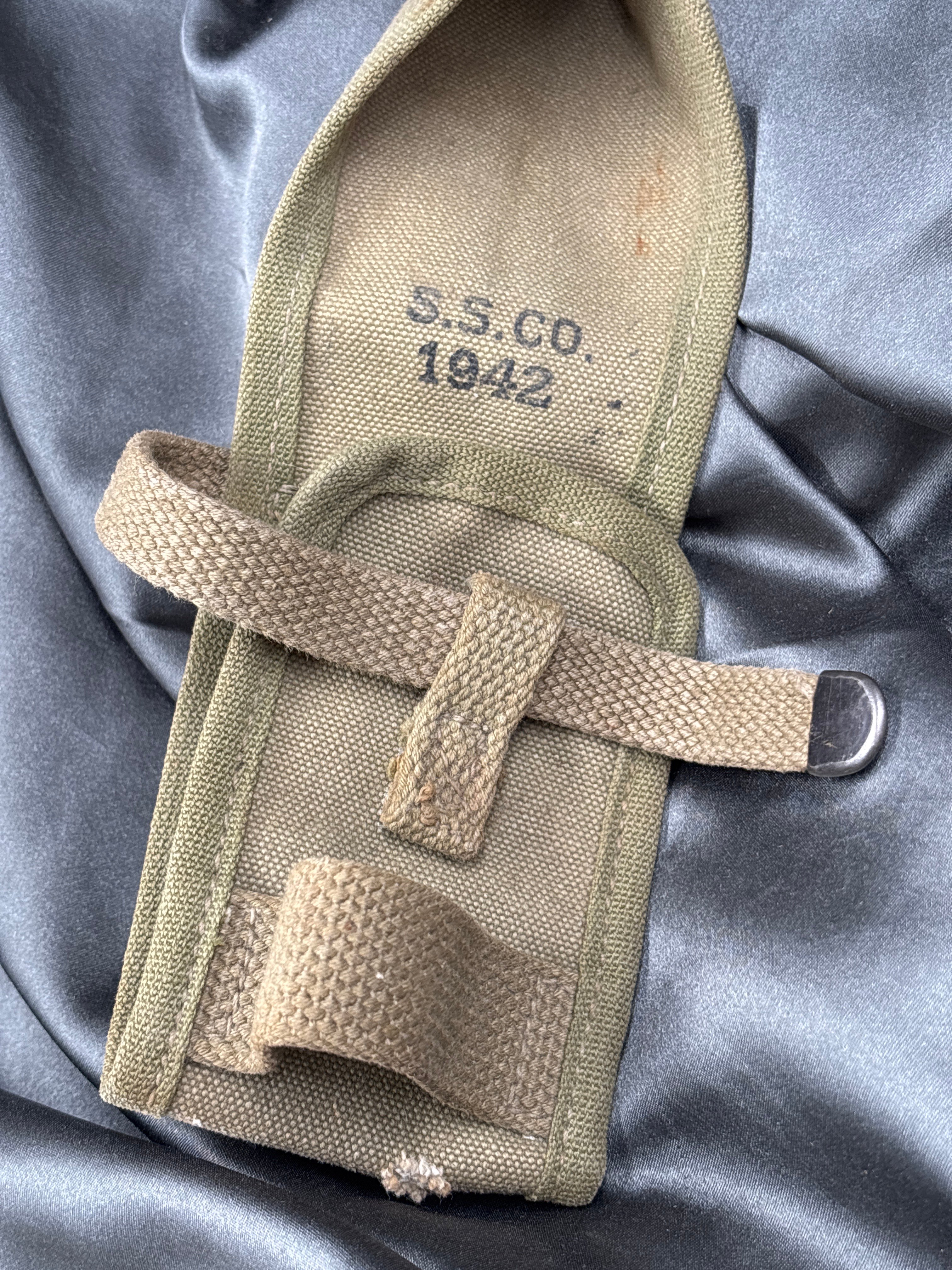 WWII US ARMY PICK AXE COVER — image 2