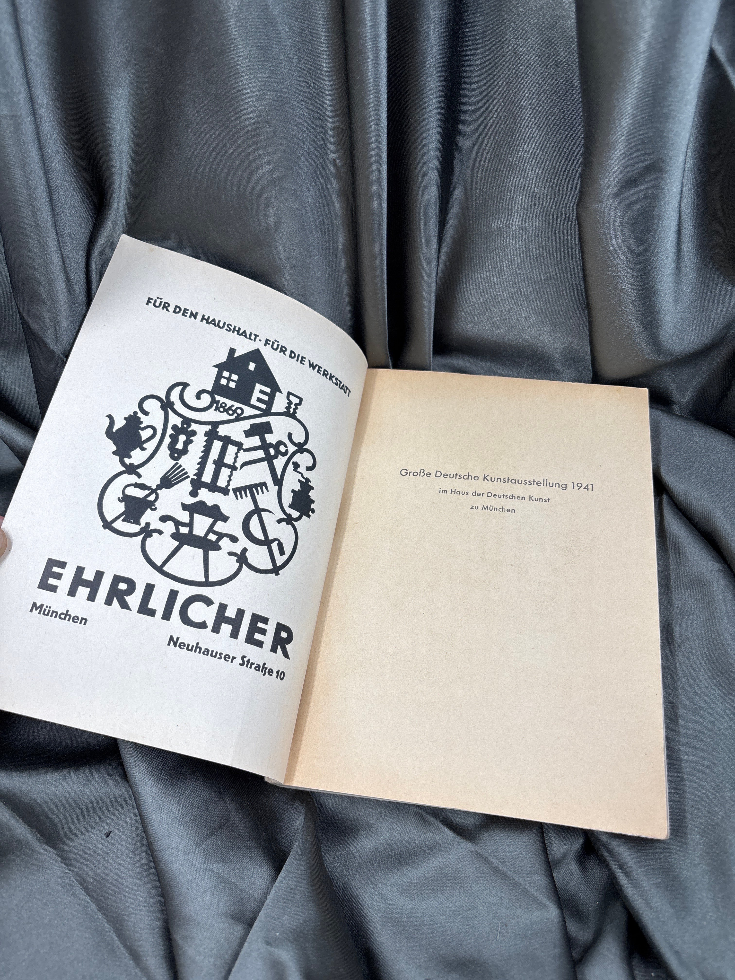 WWII German Grosse Deutsche Kunstausstellung 1941 — image 3