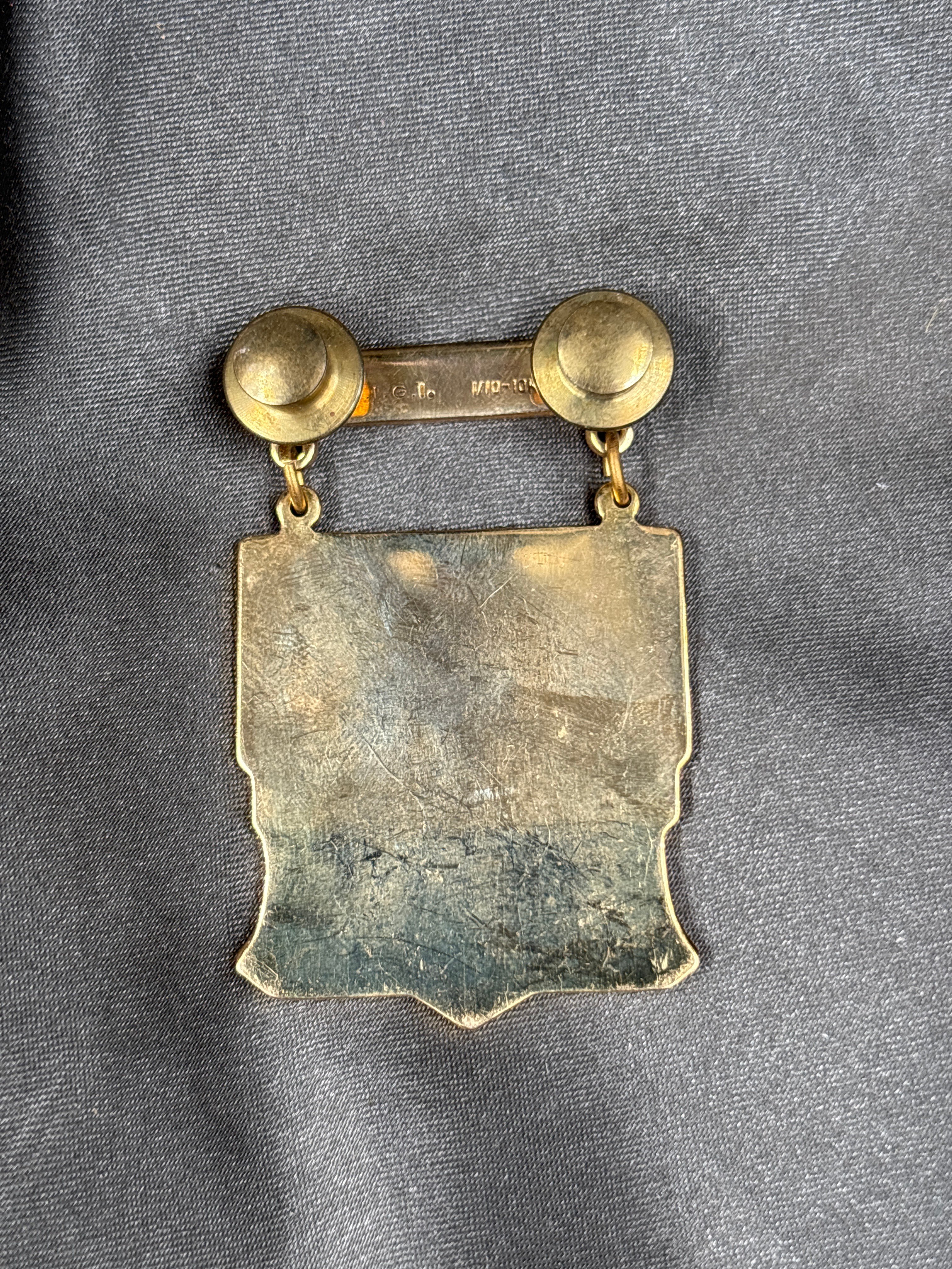 MARINE CORPS LLOYD TROPHY AWARD 10k GOLD — image 2