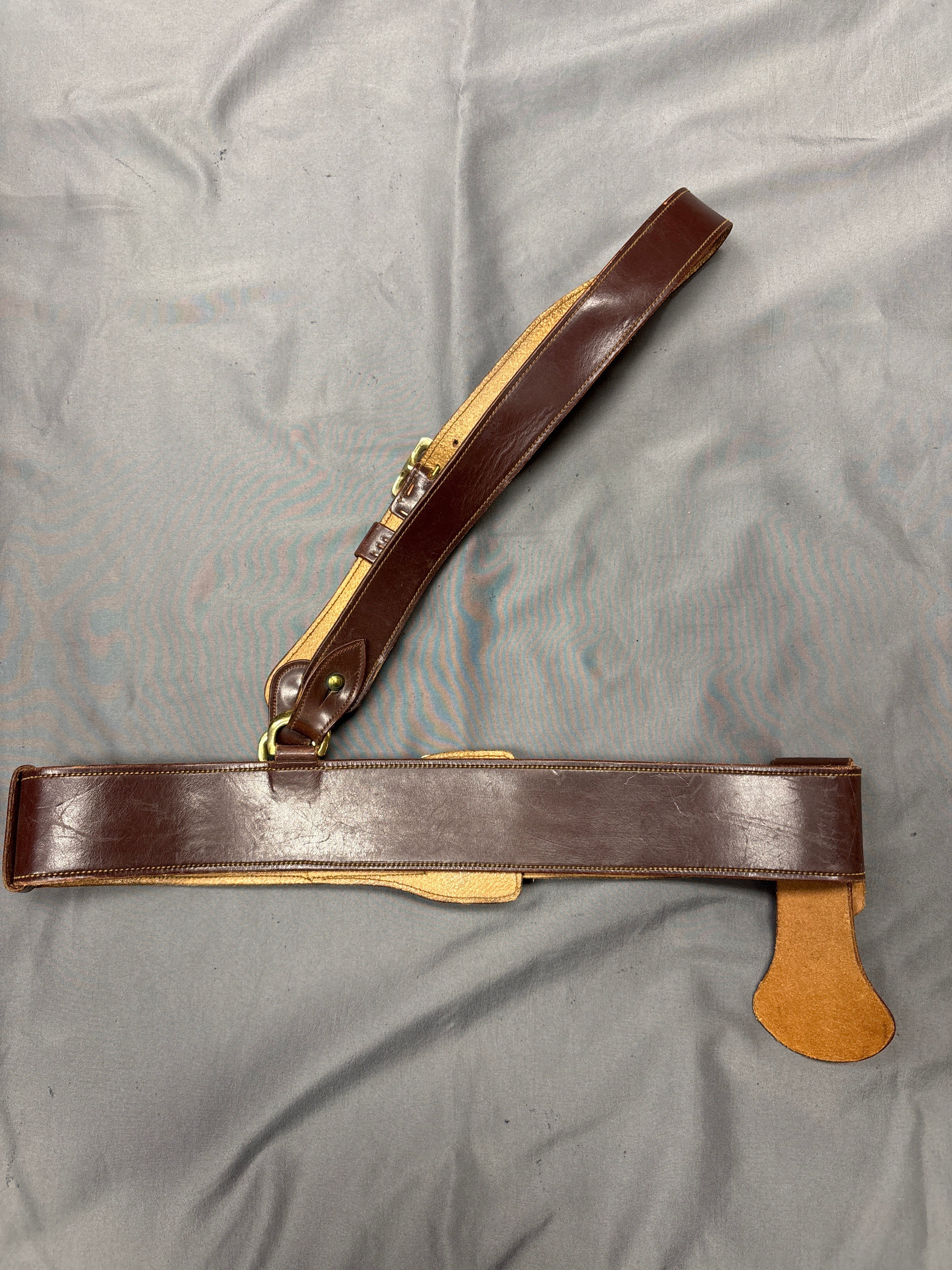 WWII ERA SAM BROWN OFFICER BELT — image 4