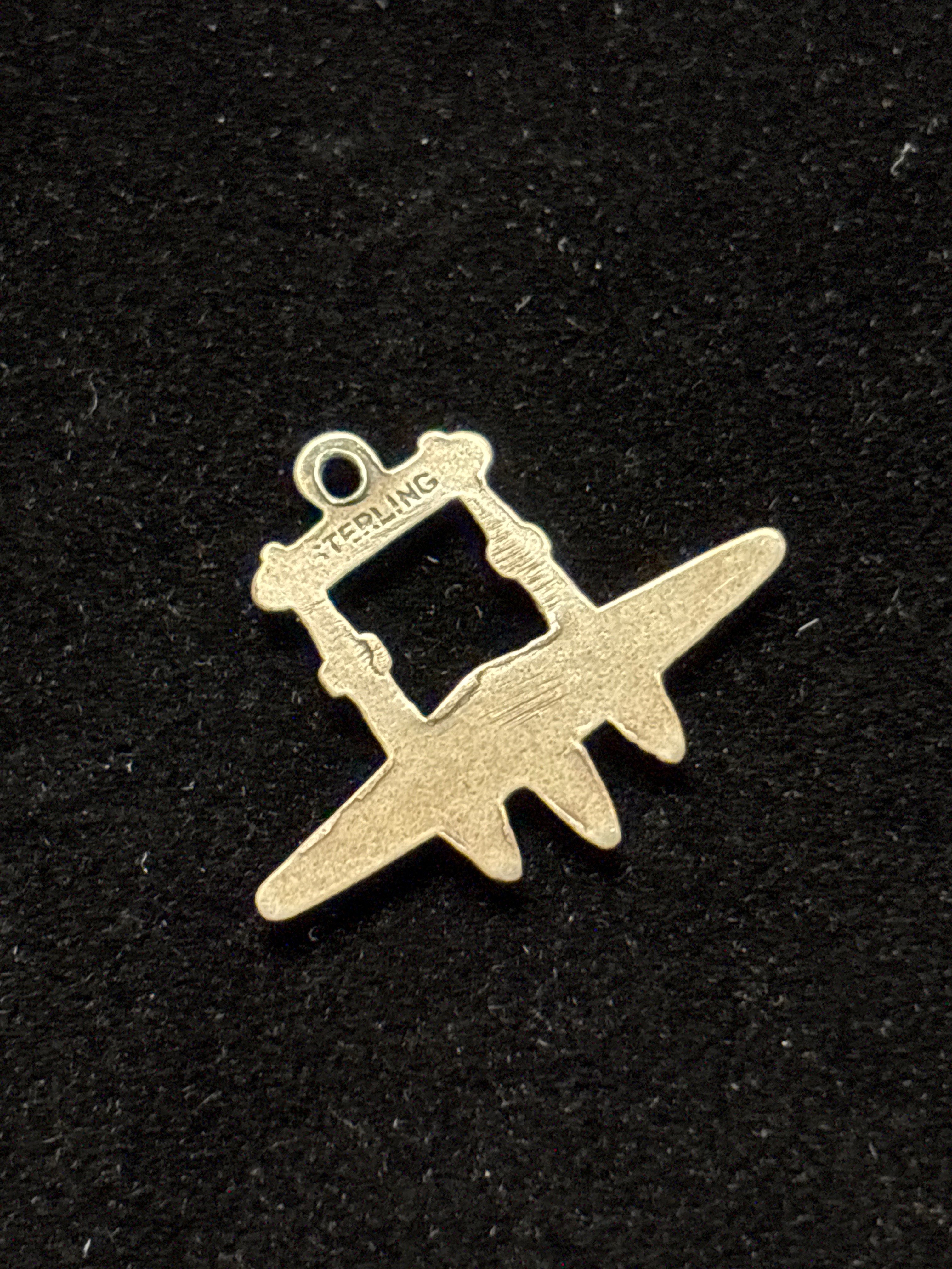 WWII SMALL SWEETHEART CHARM BRACELET P-38 — image 2