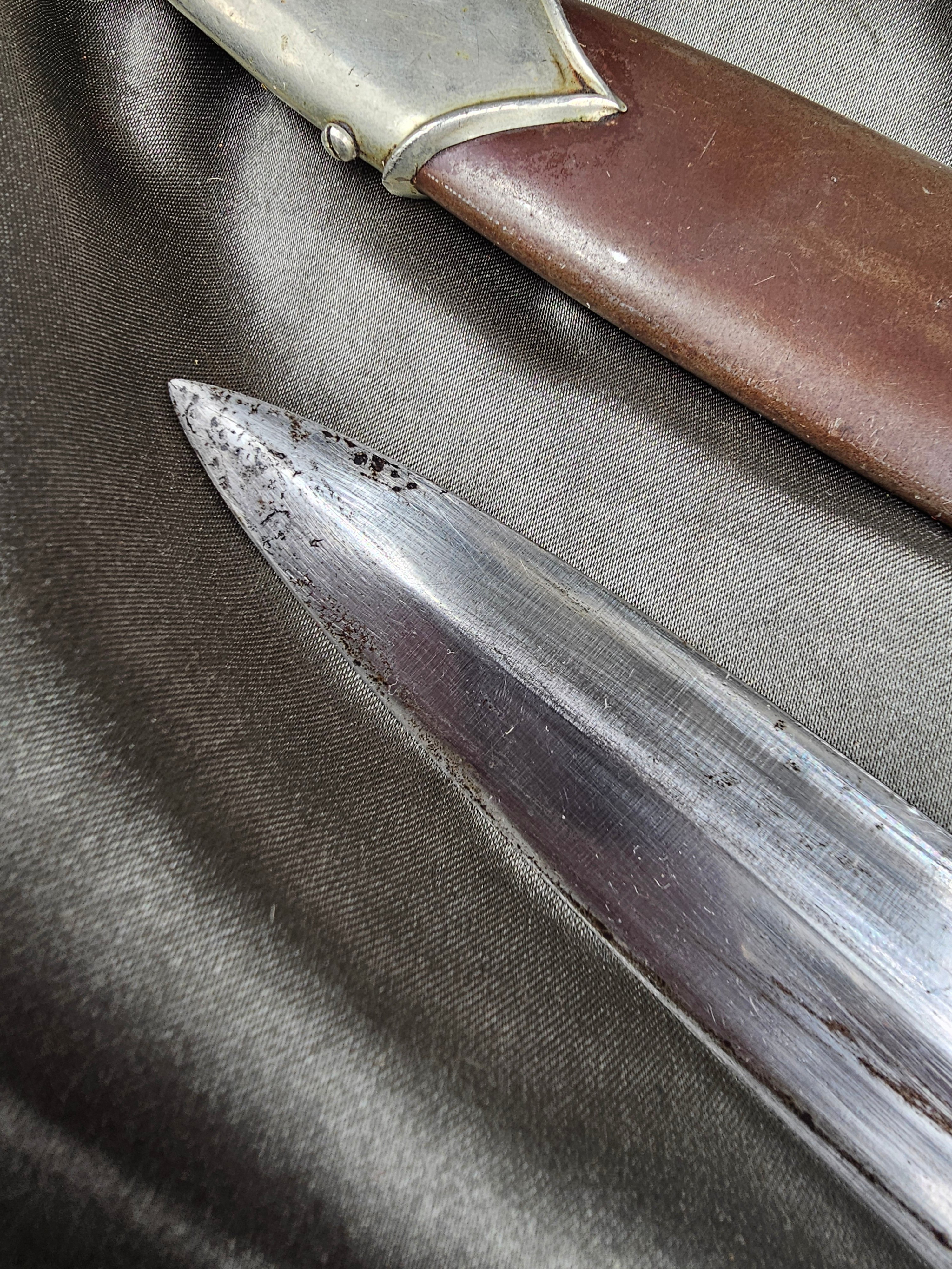 RARE WWII GERMAN SA DAGGER BY CARL LINDER — image 10