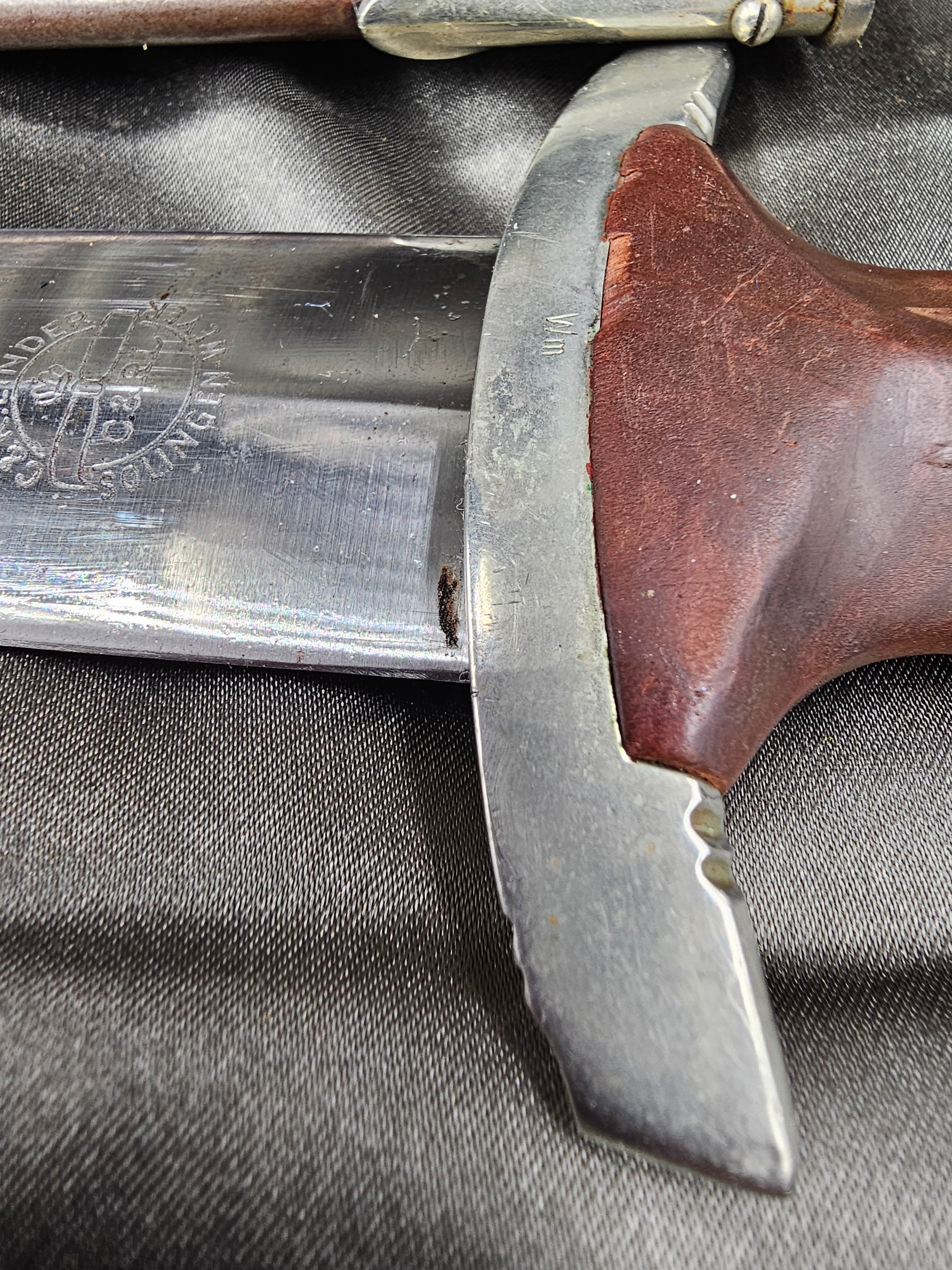 RARE WWII GERMAN SA DAGGER BY CARL LINDER — image 9