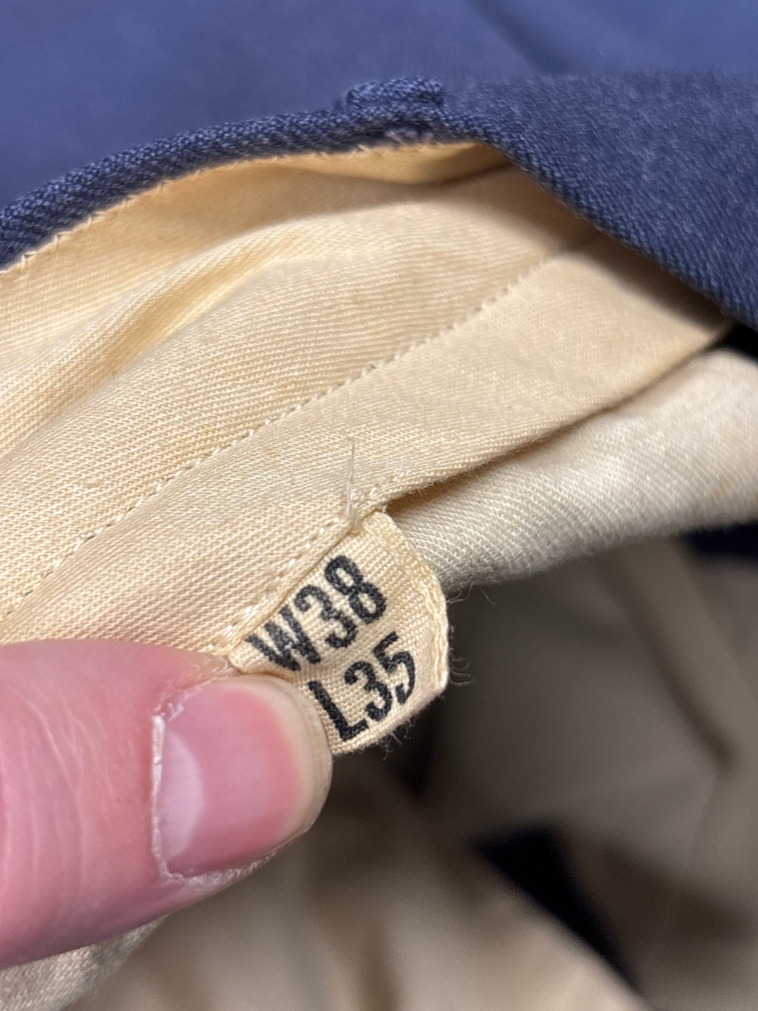 KOREAN WAR ERA AIR FORCE BLUE 84 UNIFORM SIZE 46 — image 2