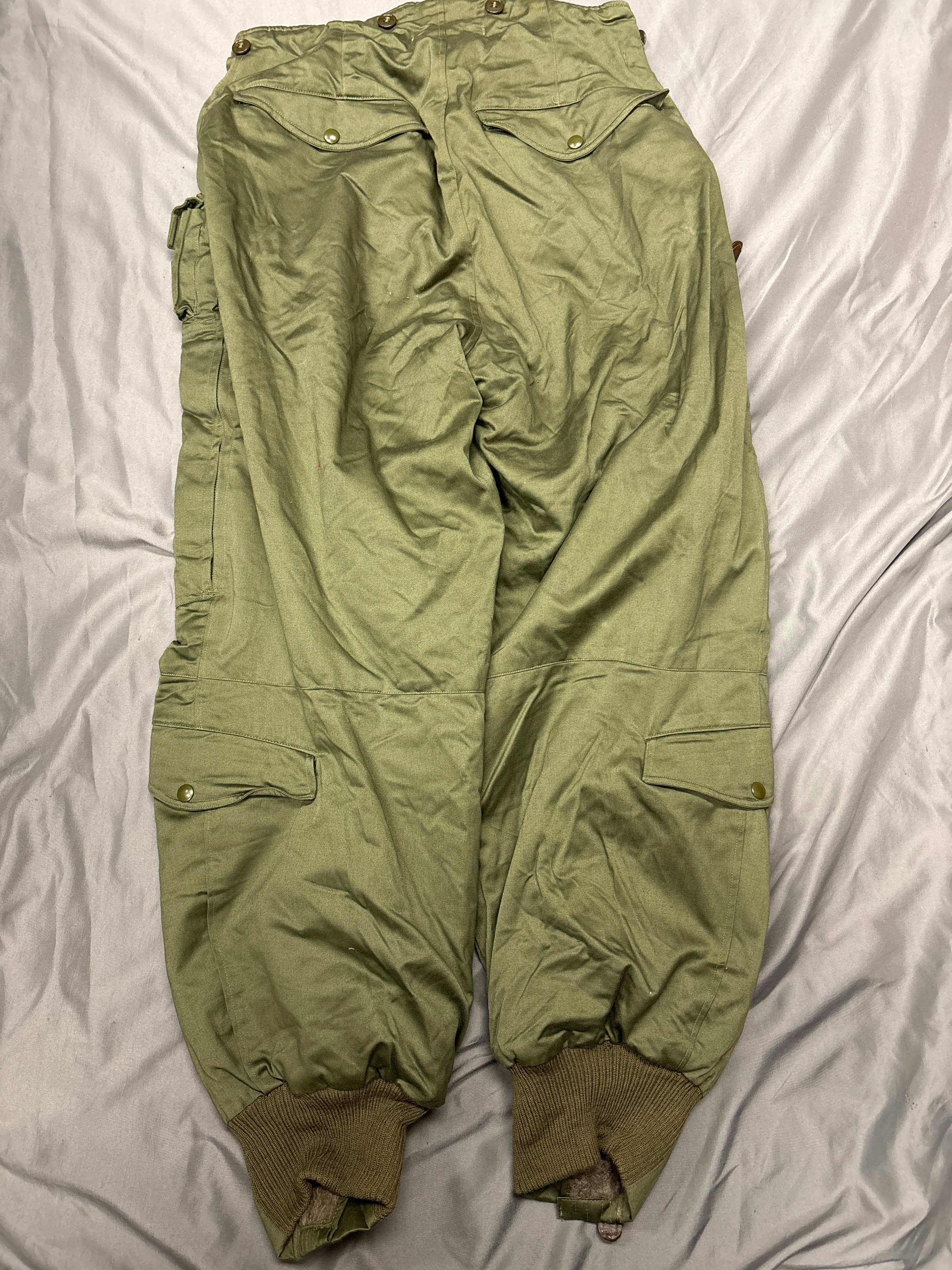 WWII US AIR CORPS A-11A FLIGHT TROUSERS SIZE 30 — image 6