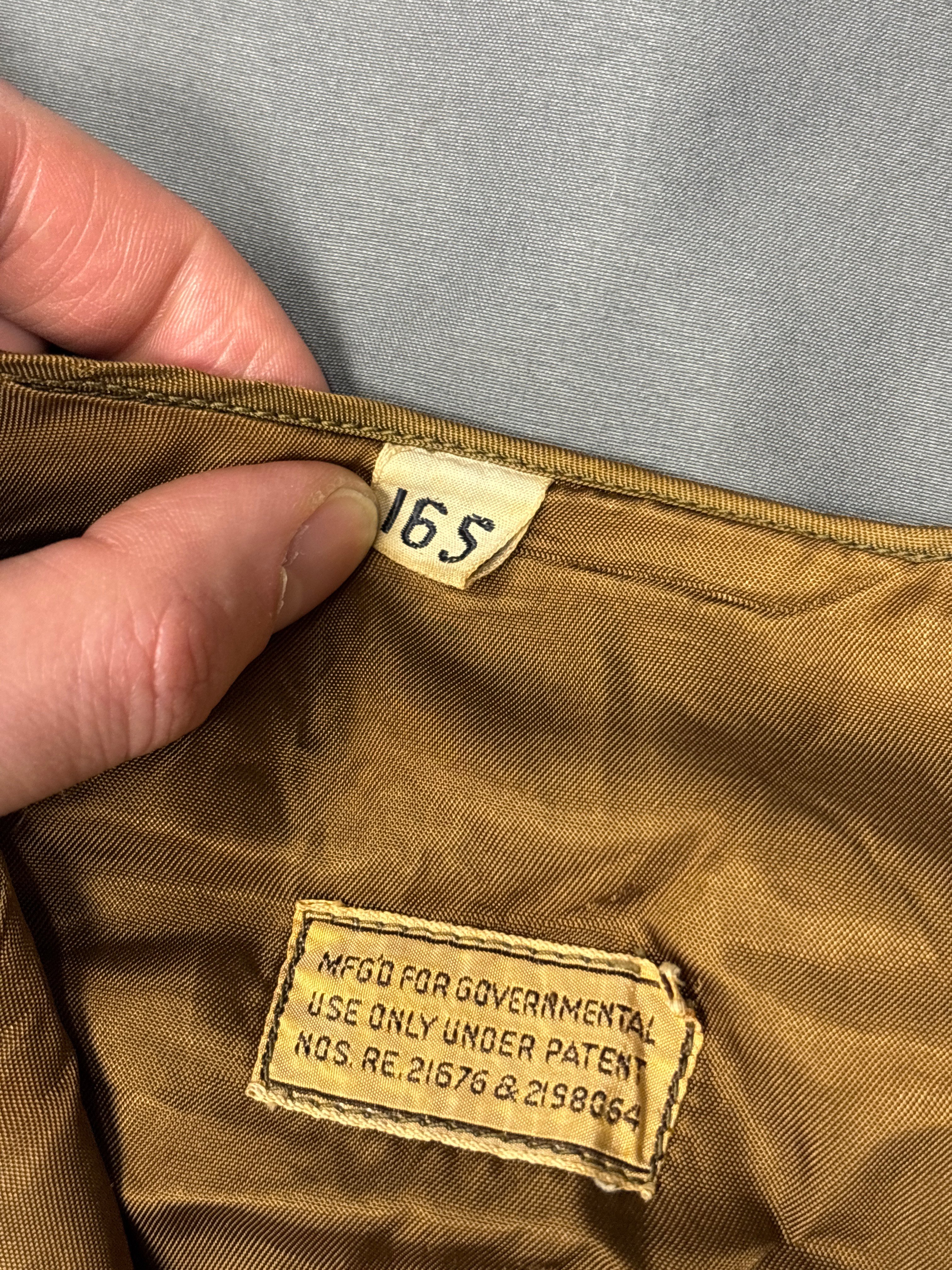 WWII WOMEN ARMY CORPS WOOL OVERCOAT LINER SIZE 16 — image 2