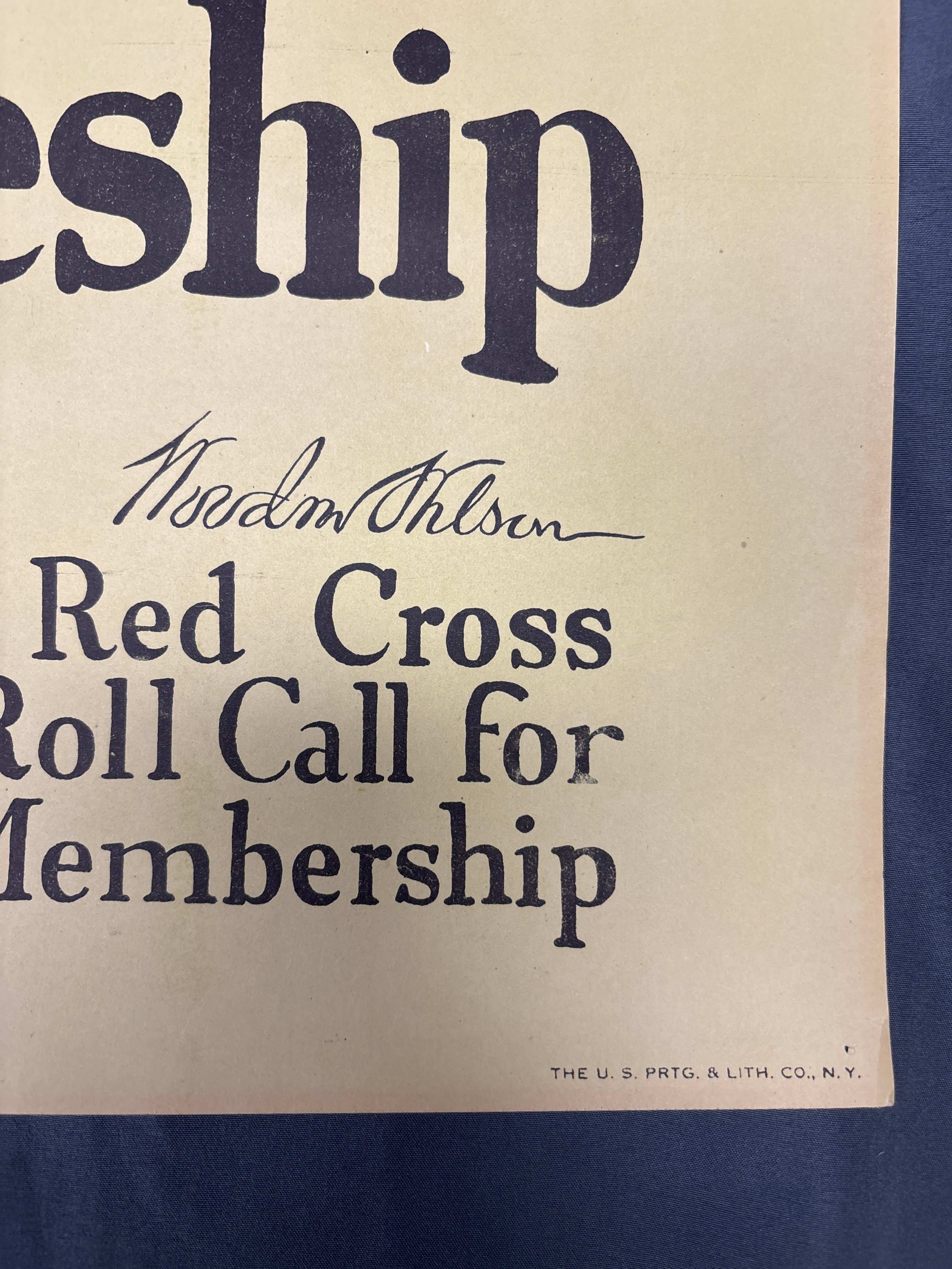 WWI RED CROSS POSTER — image 2