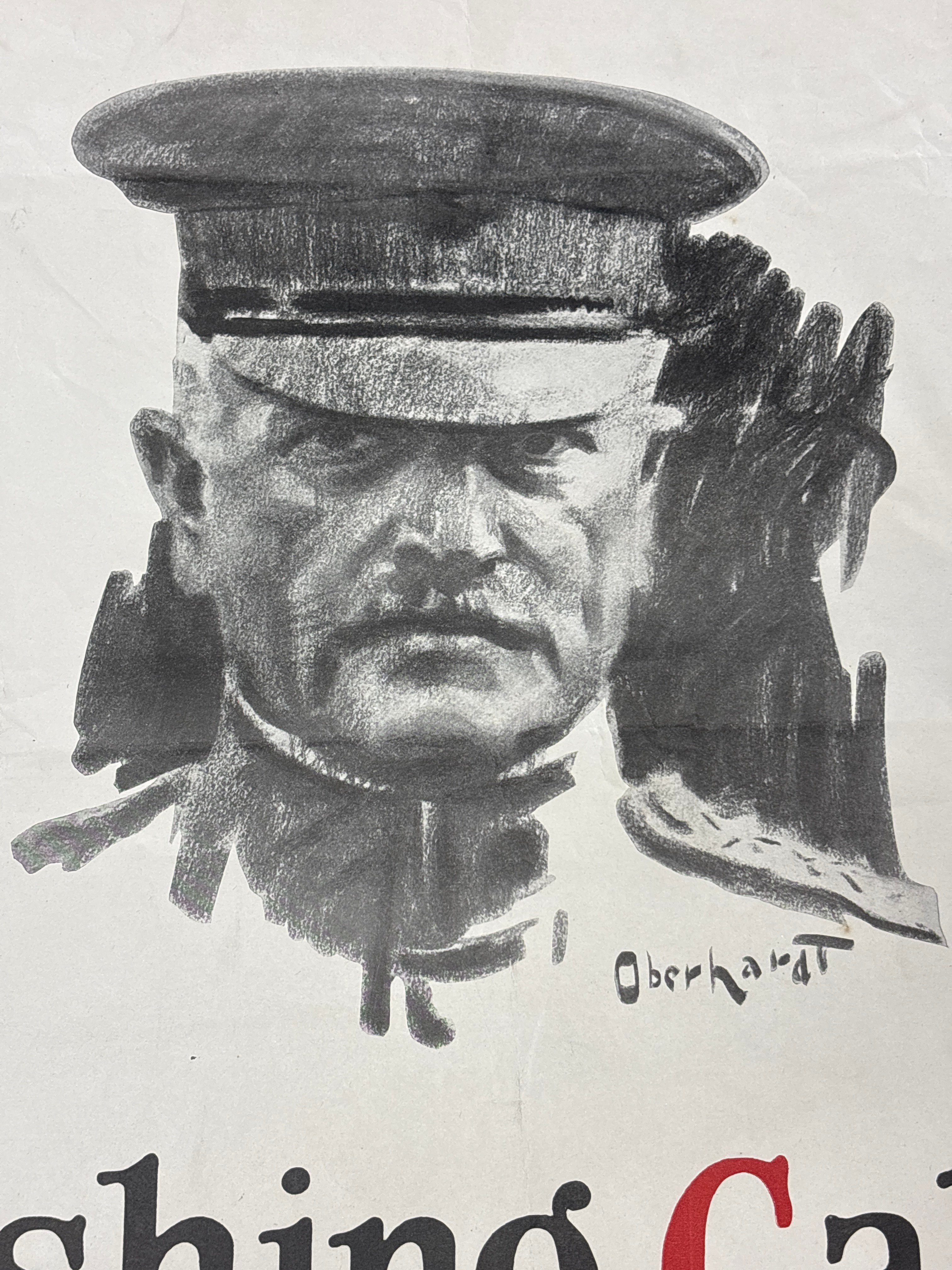 WWI 'PERSHING CABLES' POSTER — image 4