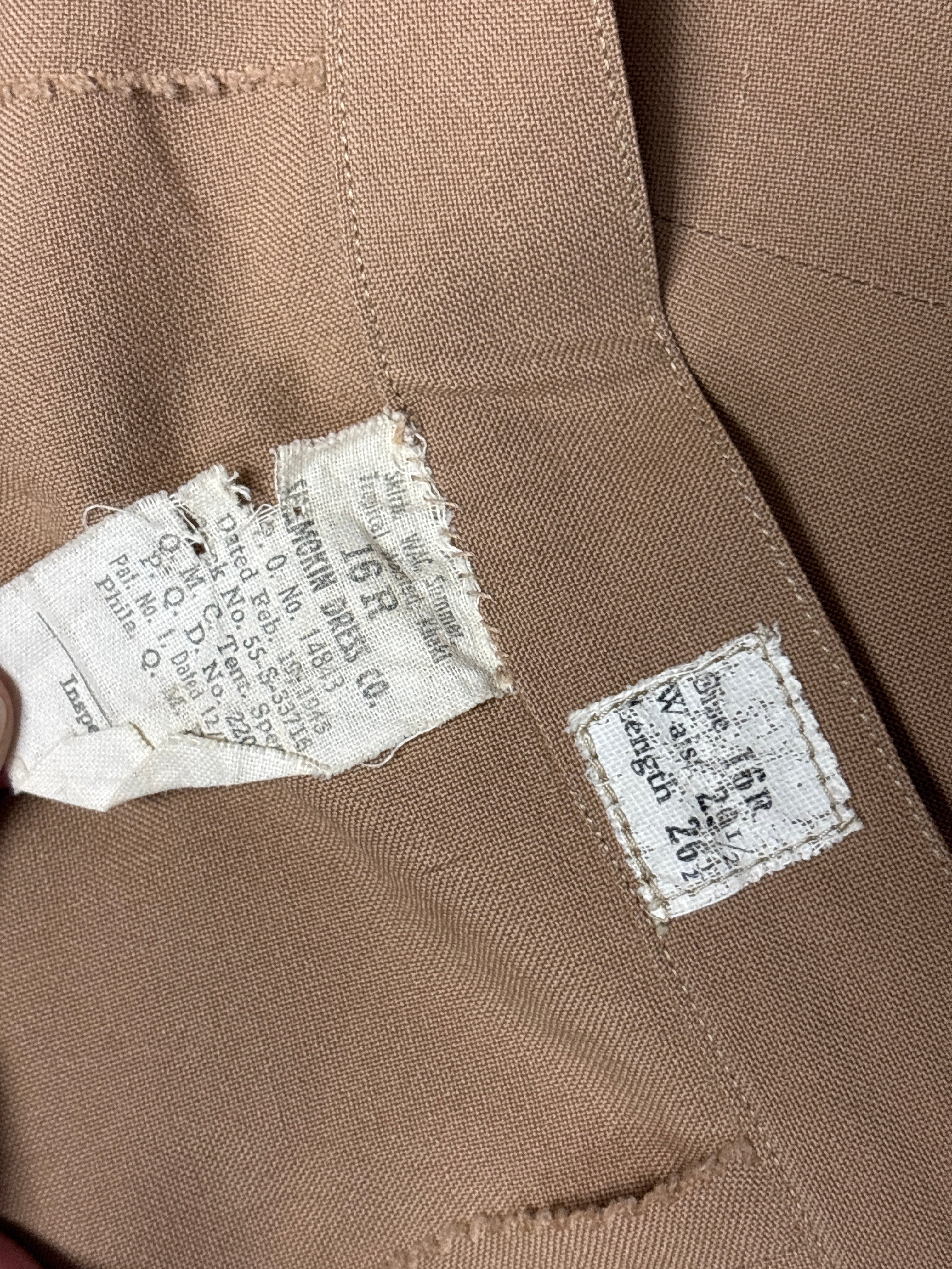 KOREAN WAR WOMEN ARMY CORPS UNIFORM SIZE 18 — image 9