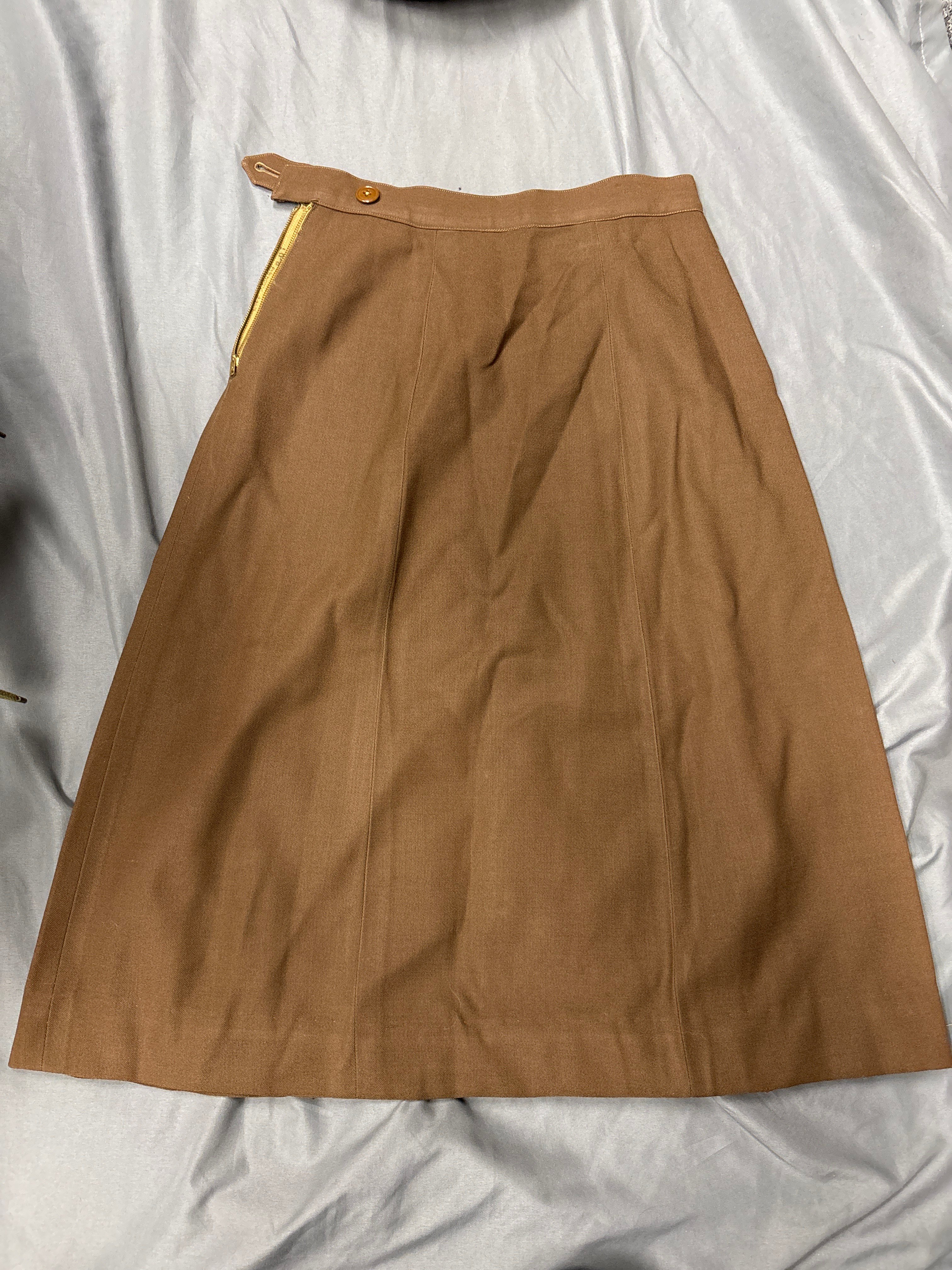 WWII CHOCOLATE 8TH AIR FORCE ENLISTED WAC UNIFORM — image 6