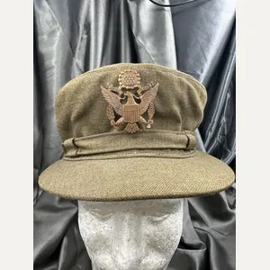 WWII US WOMEN ARMY NURSE BRITISH MADE VISOR CAP