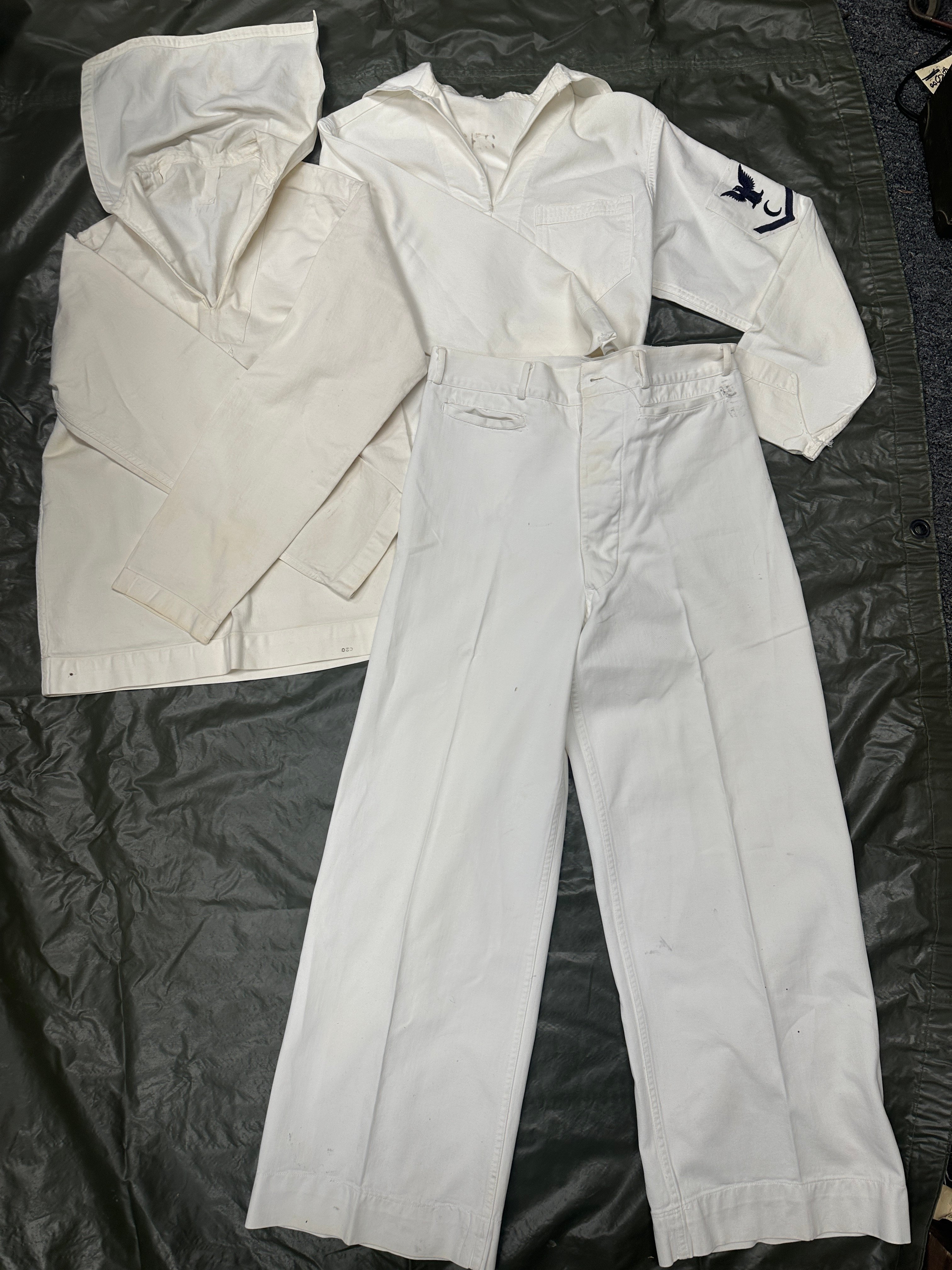 WWII US ADMIRALTY ISLANDS NAVY COOK GROUPING — image 7