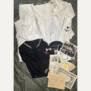 WWII US ADMIRALTY ISLANDS NAVY COOK GROUPING