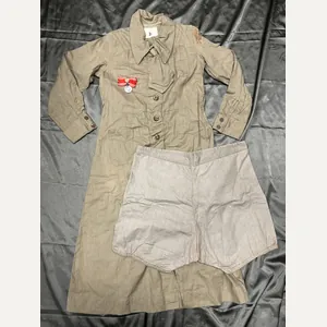 RARE WWII JAPANESE RED CROSS UNIFORM AND BLOOMERS