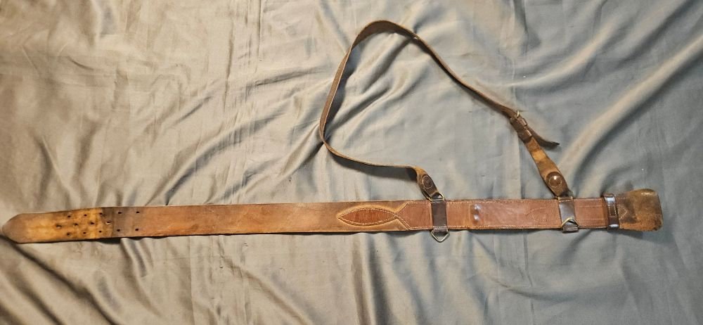 WWI US Officer Sam Brown Belt — image 2