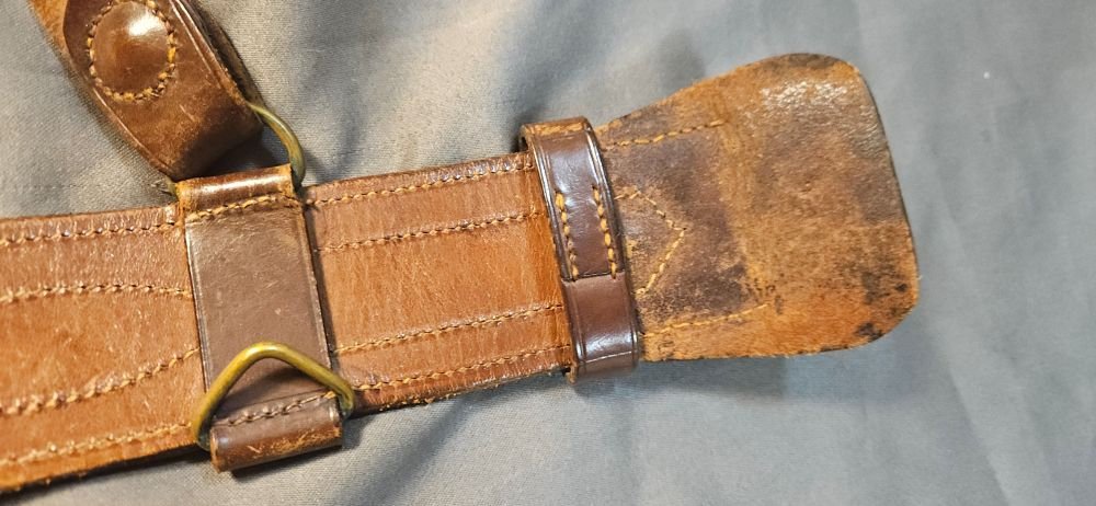 WWI US Officer Sam Brown Belt — image 5