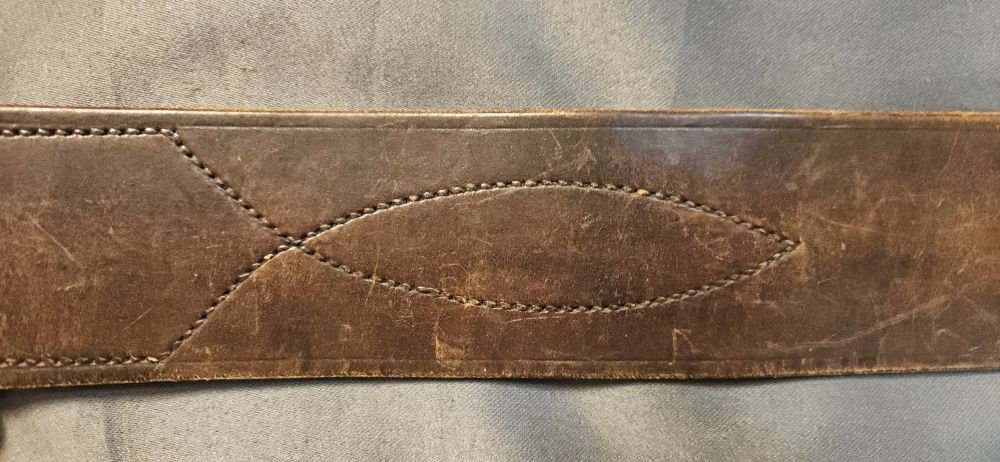 WWI US Officer Sam Brown Belt — image 6