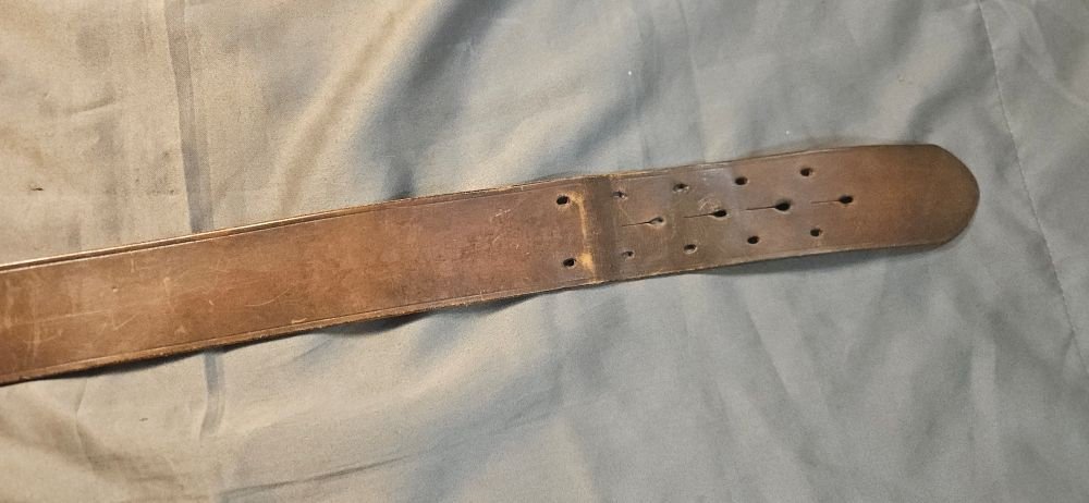 WWI US Officer Sam Brown Belt — image 7