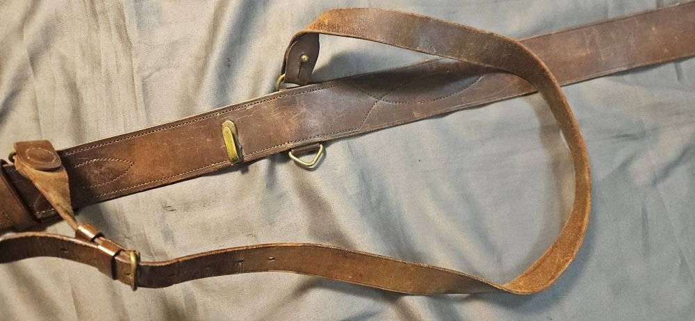 WWI US Officer Sam Brown Belt — image 8