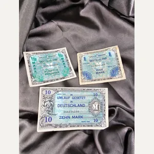 WWII OCCUPATION GERMAN MONEY