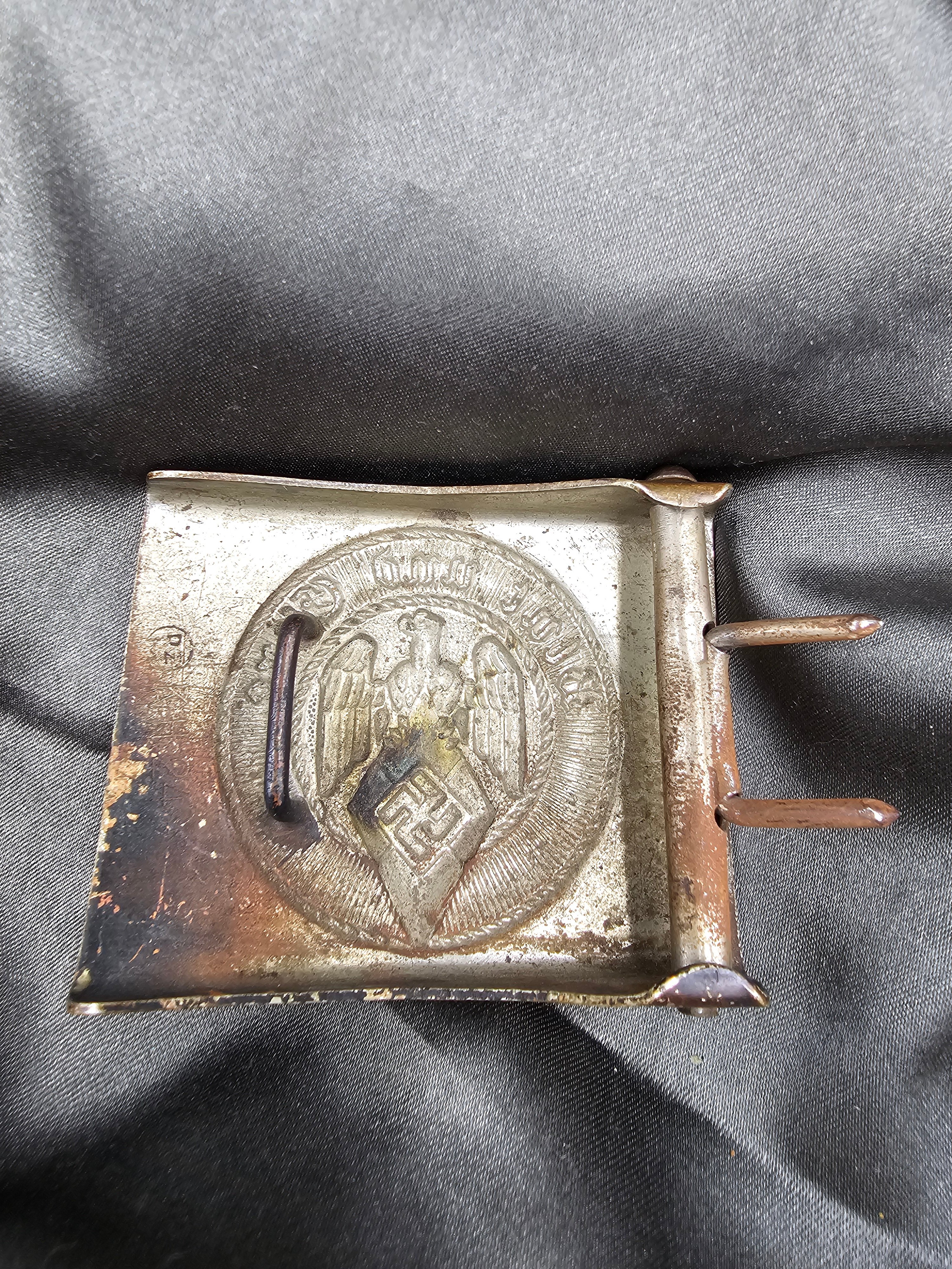 WWII GERMAN HJ BELT BUCKLE — image 2