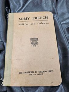WWI ARMY FRENCH GUIDE